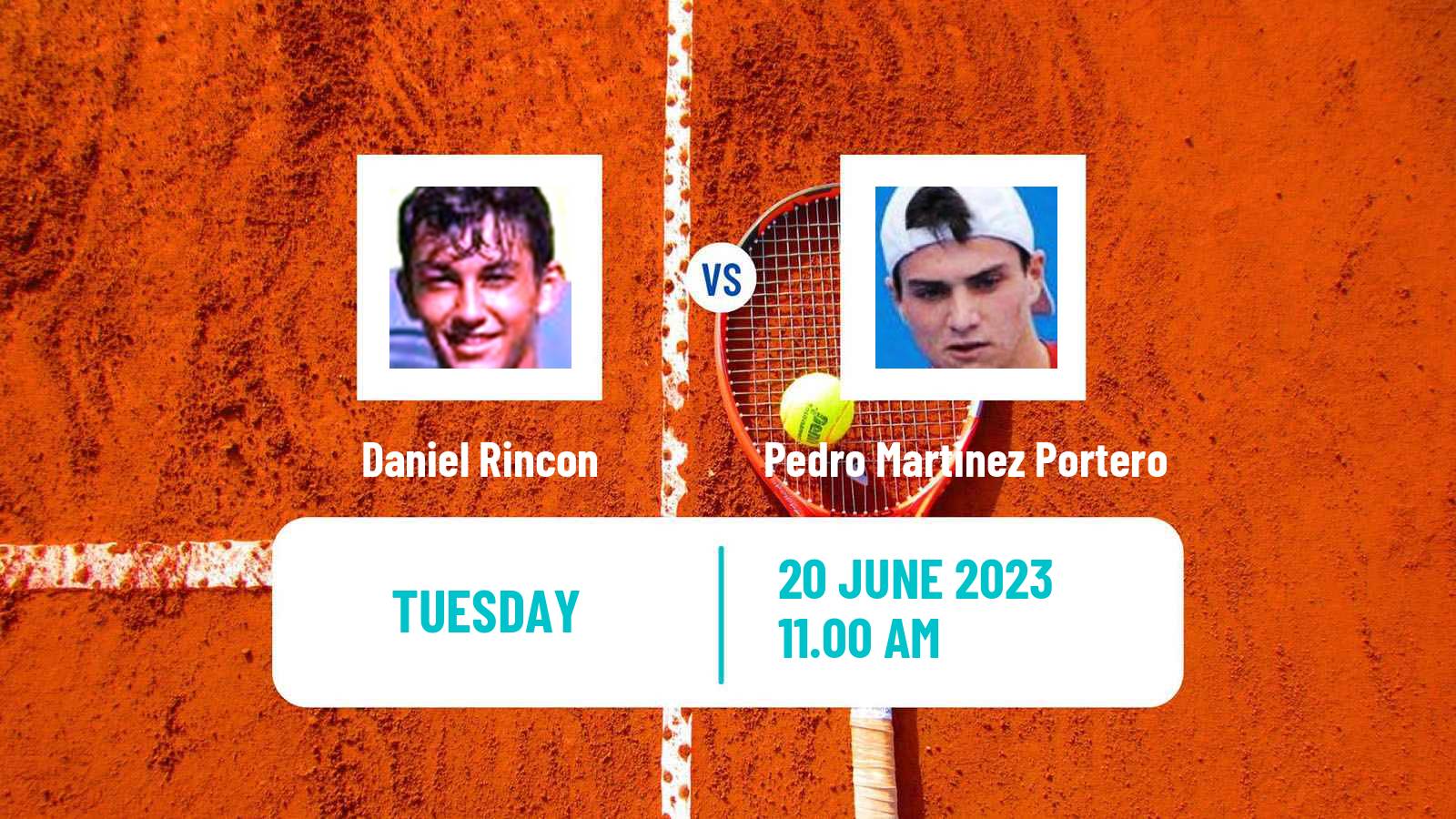 Tennis Blois Challenger Men Daniel Rincon - Pedro Martinez Portero