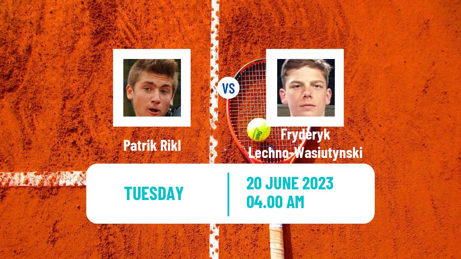 Tennis ITF M25 Poprad Men Patrik Rikl - Fryderyk Lechno-Wasiutynski