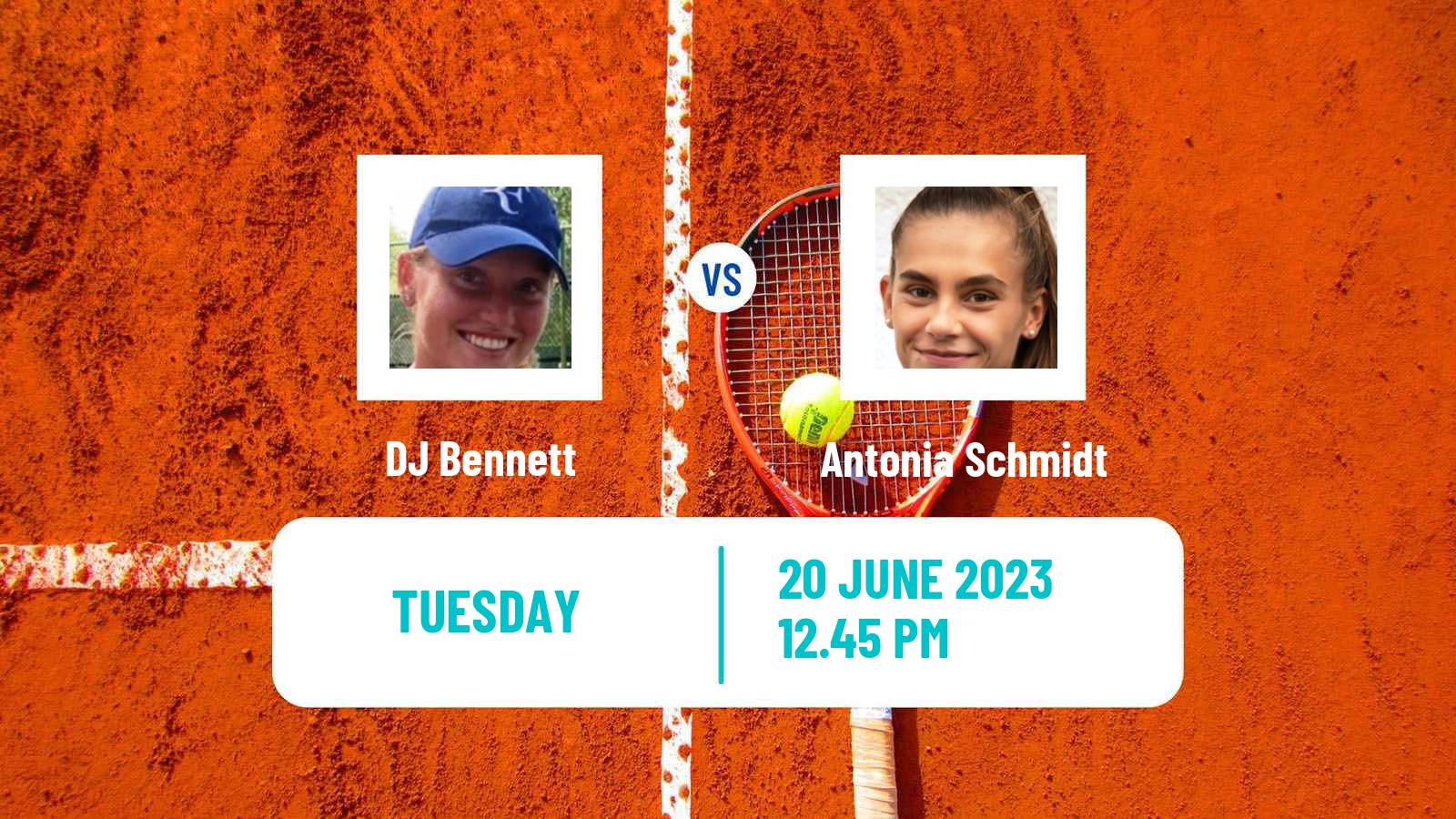 Tennis ITF W25 Santo Domingo 3 Women DJ Bennett - Antonia Schmidt