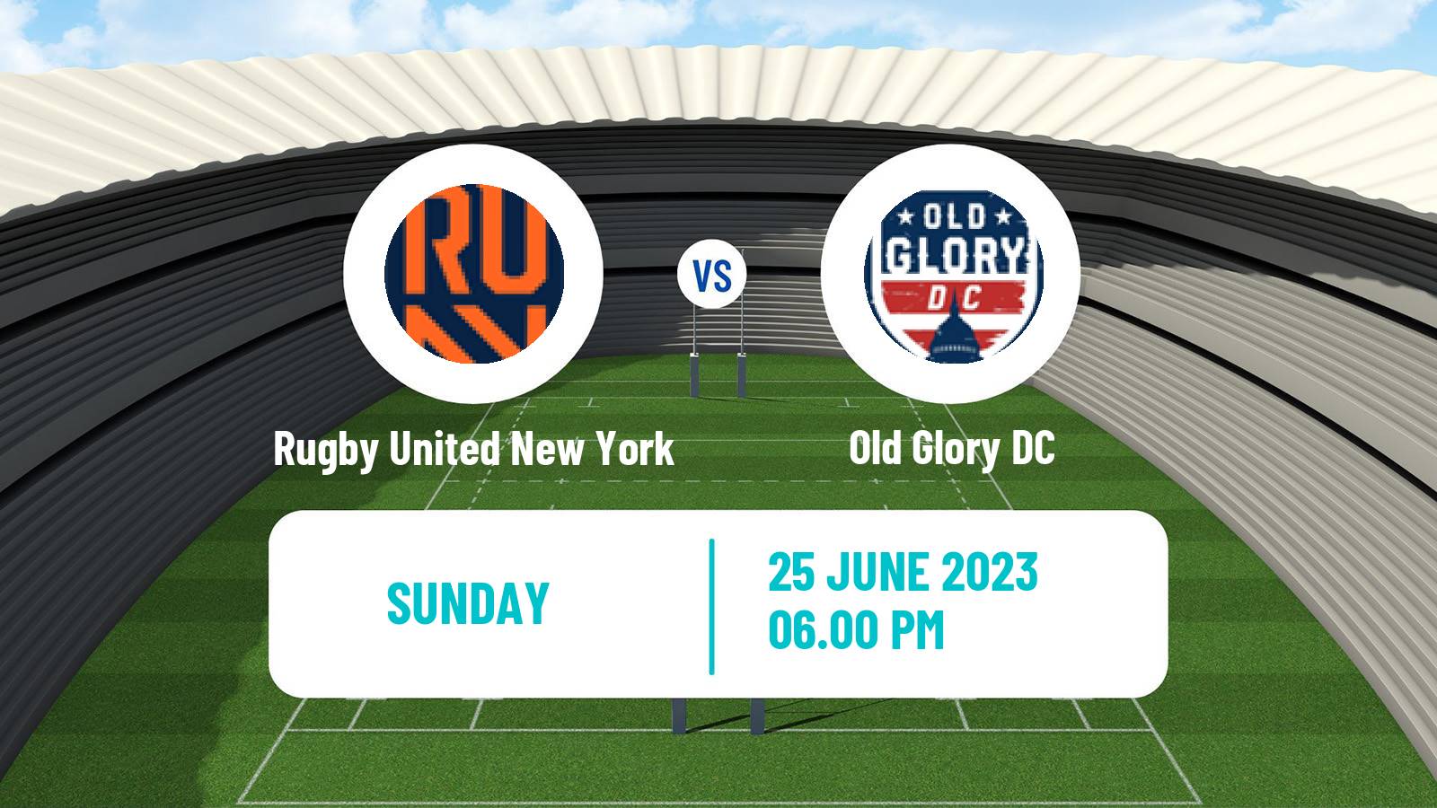 Rugby union USA Major League Rugby Rugby United New York - Old Glory DC