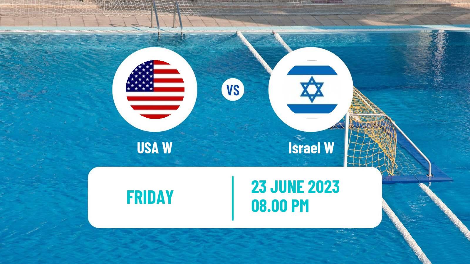 Water polo World Cup Water Polo Women USA W - Israel W