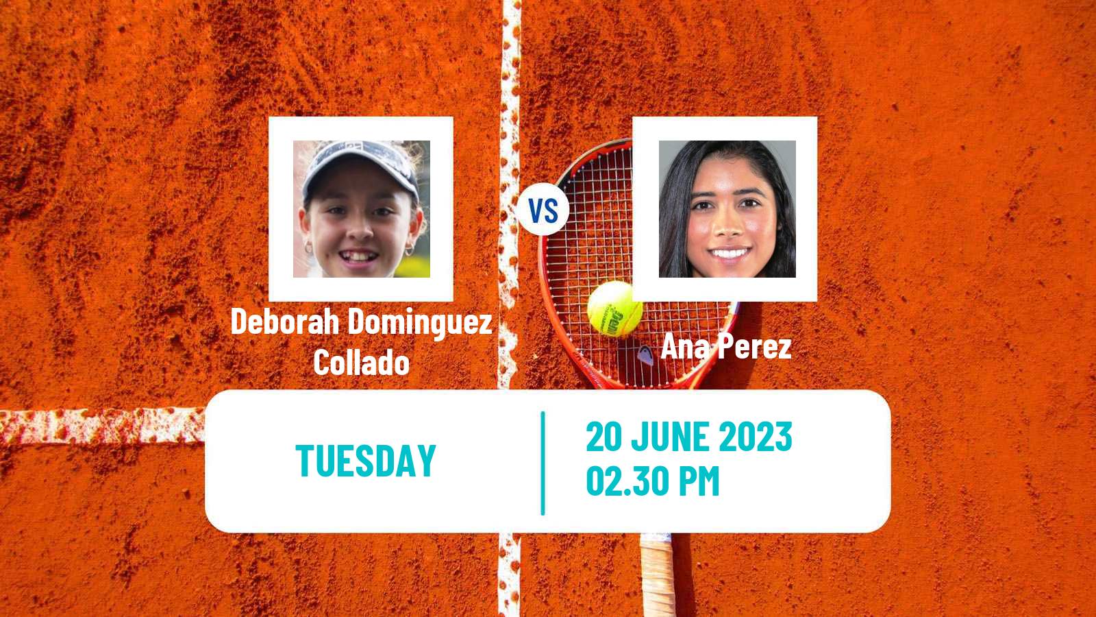 Tennis ITF W25 Santo Domingo 3 Women Deborah Dominguez Collado - Ana Perez