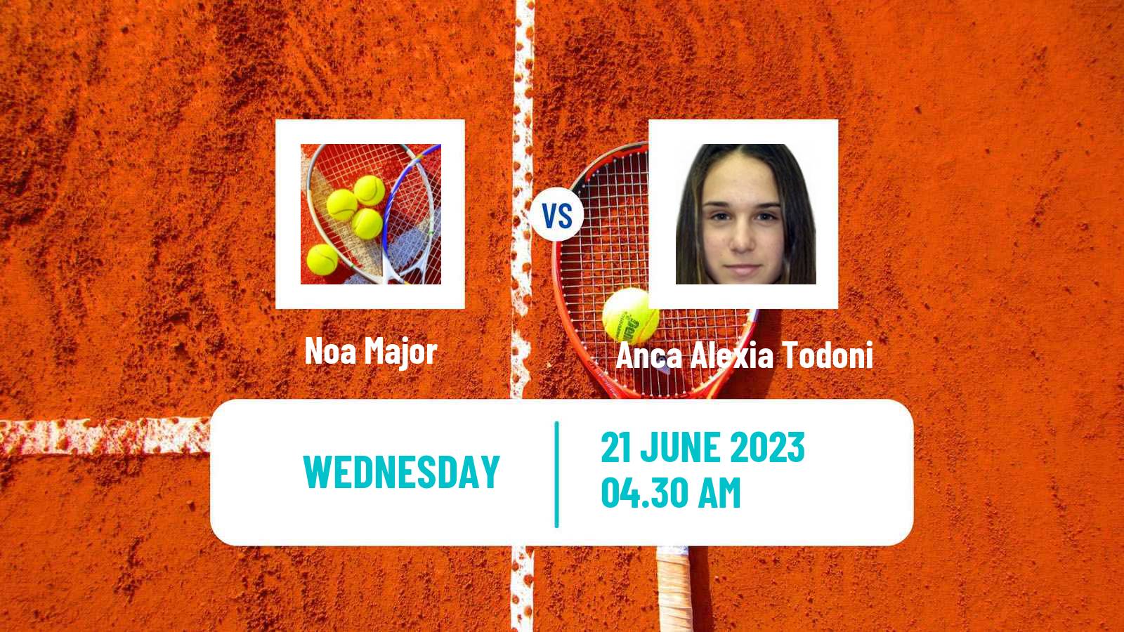 Tennis ITF W15 Bucharest Women Noa Major - Anca Alexia Todoni