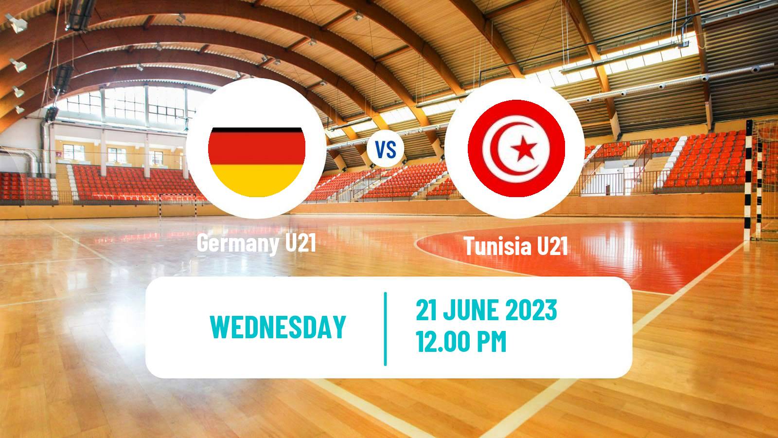 Handball World Championship U21 Handball Germany U21 - Tunisia U21