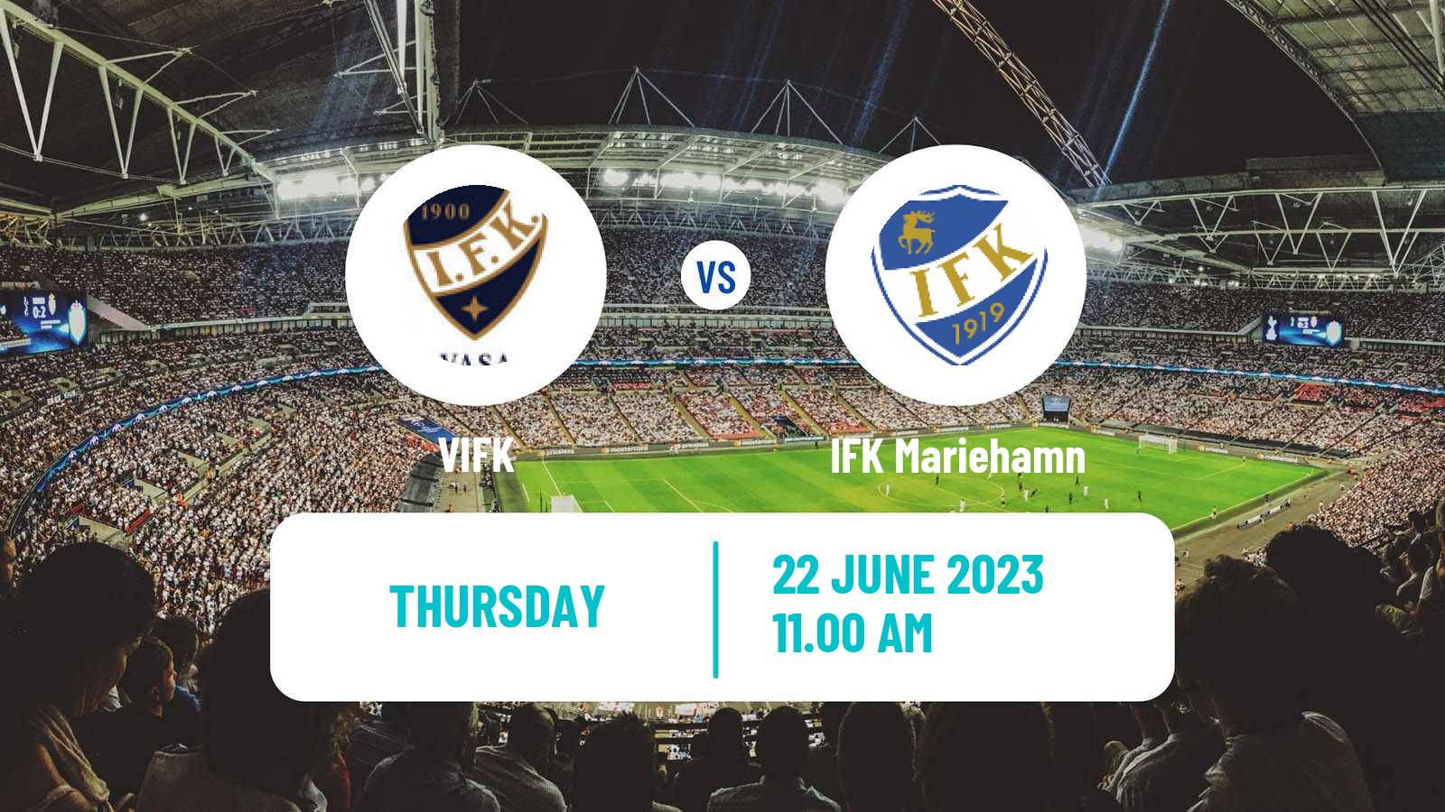 Soccer Finnish Cup VIFK - IFK Mariehamn