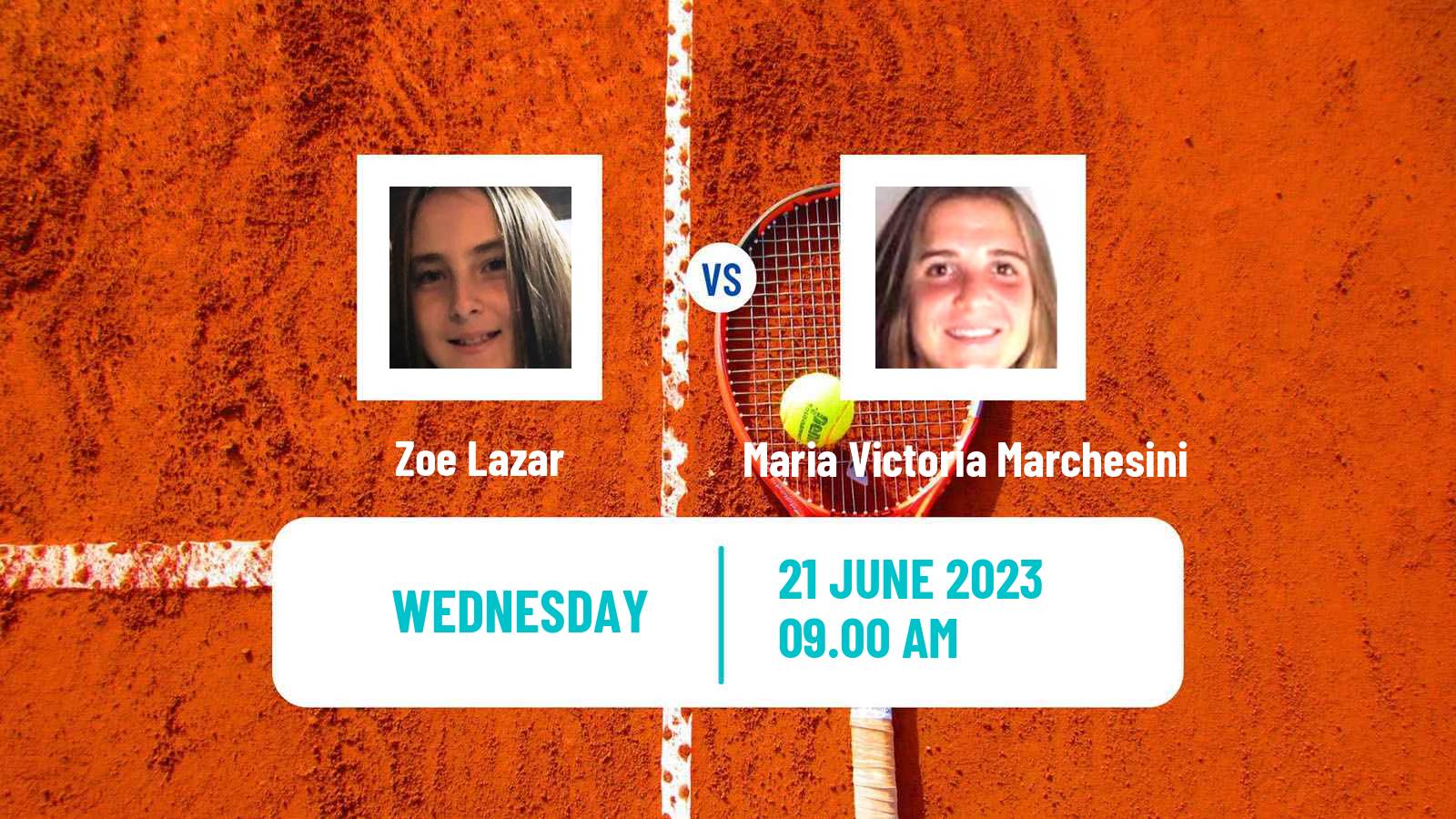 Tennis ITF W15 Buenos Aires Women Zoe Lazar - Maria Victoria Marchesini