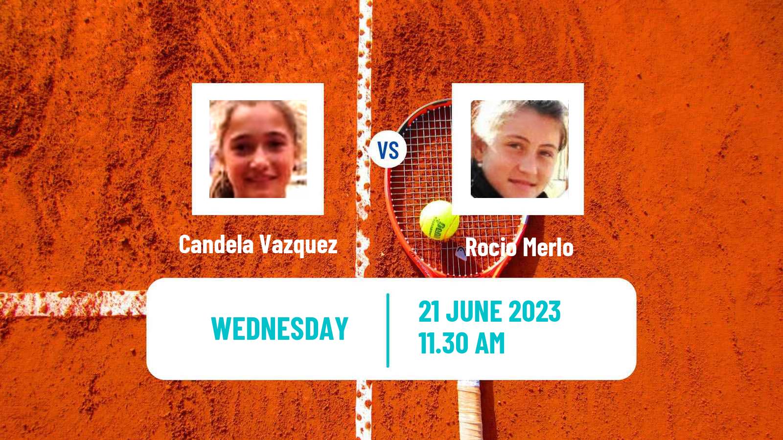 Tennis ITF W15 Buenos Aires Women Candela Vazquez - Rocio Merlo