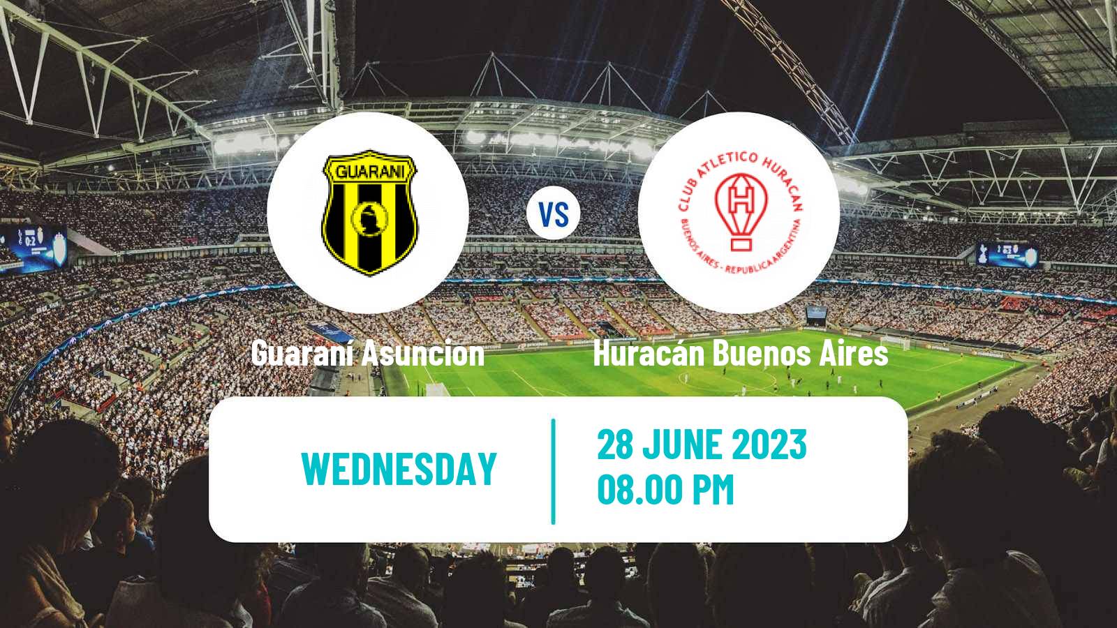 Soccer Copa Sudamericana Guaraní Asuncion - Huracán Buenos Aires