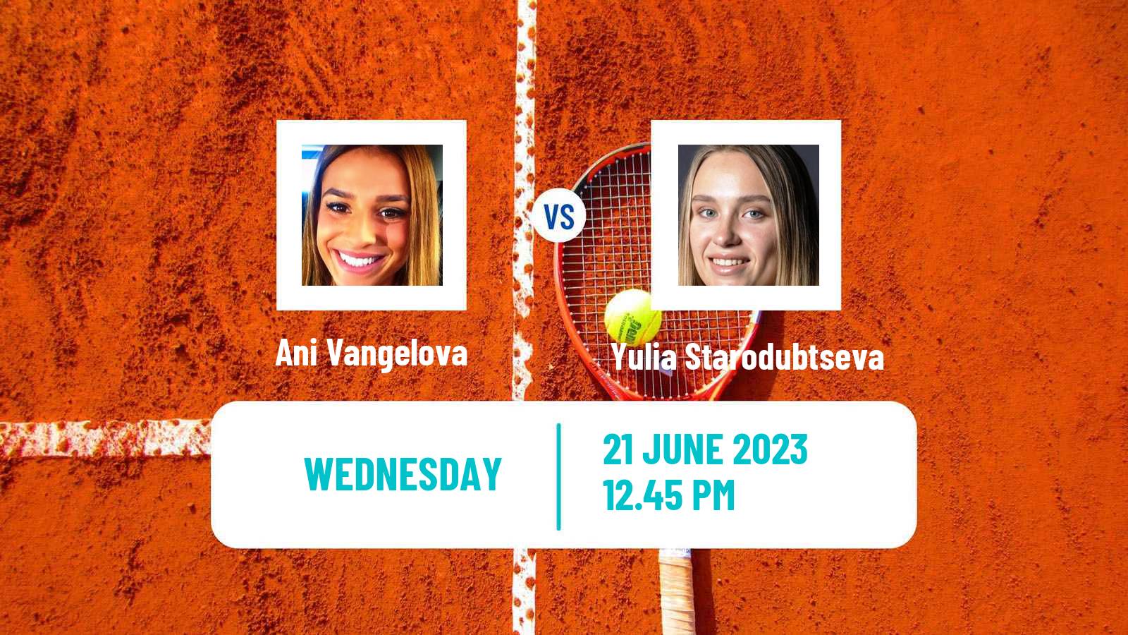 Tennis ITF W25 Santo Domingo 3 Women Ani Vangelova - Yulia Starodubtseva