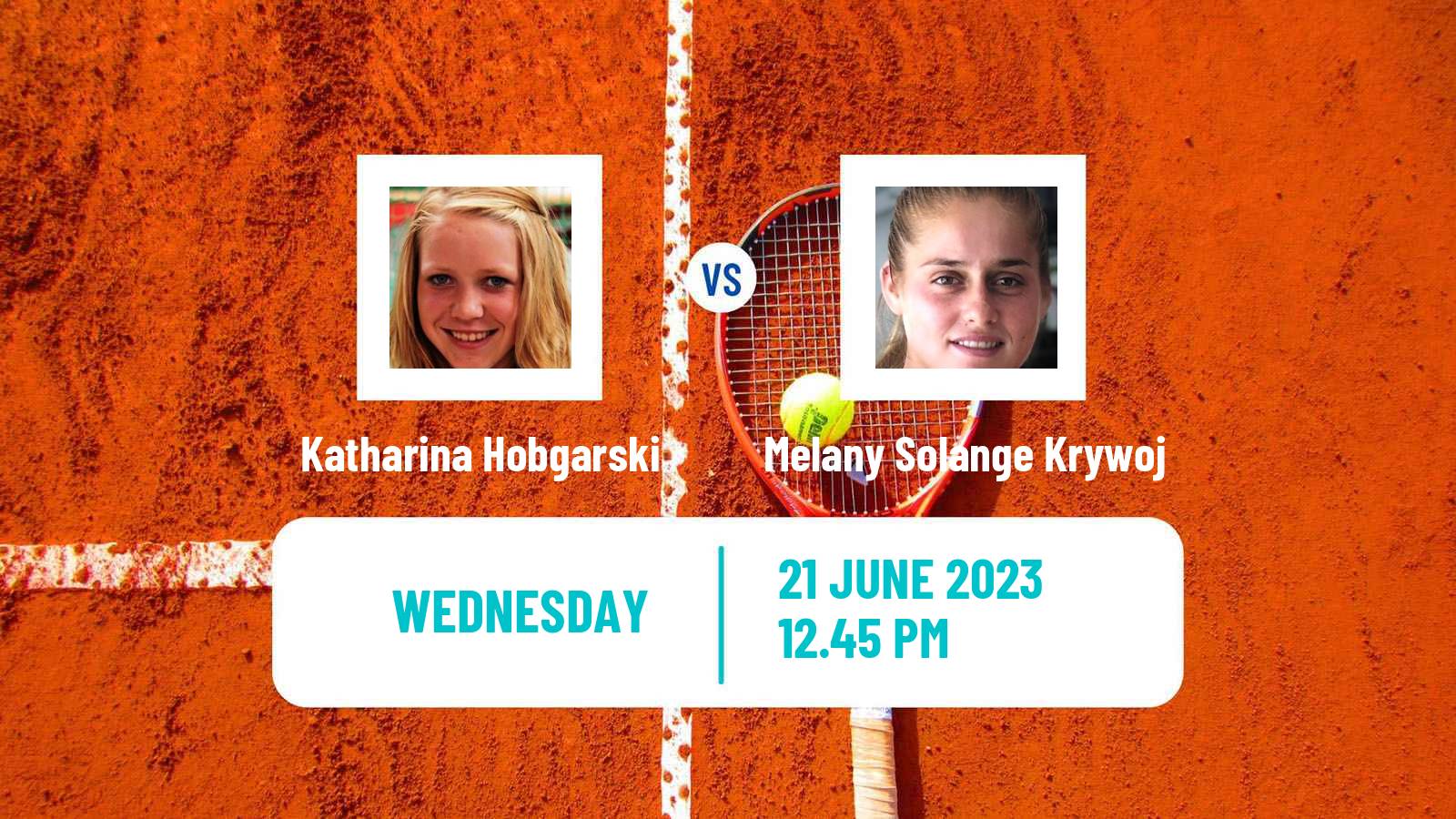 Tennis ITF W25 Santo Domingo 3 Women Katharina Hobgarski - Melany Solange Krywoj