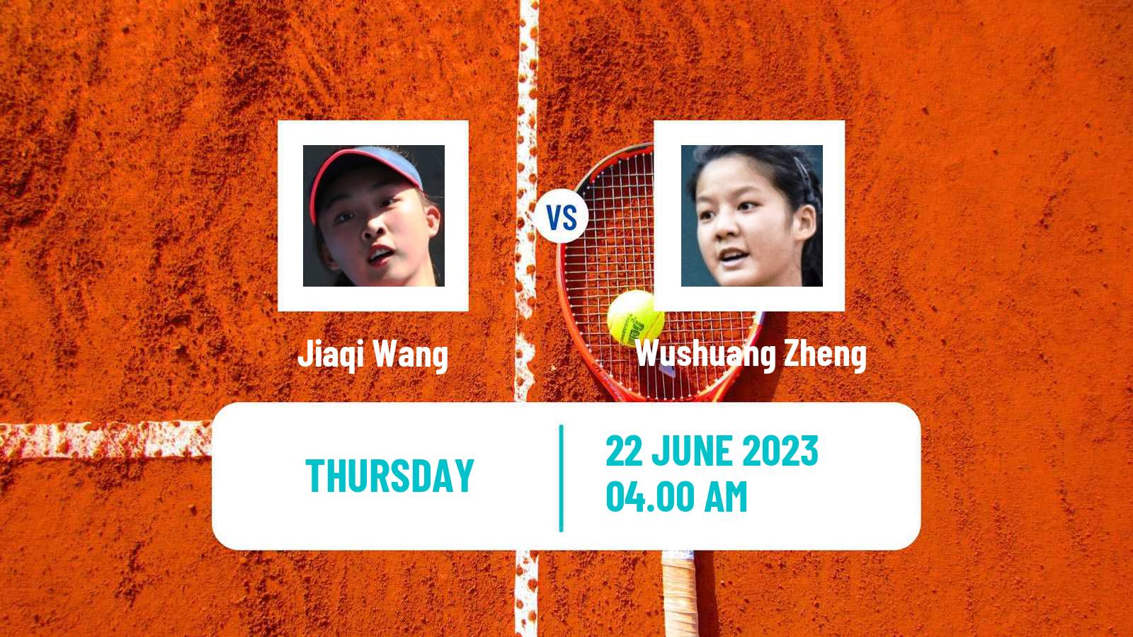 Tennis ITF W15 Tianjin 2 Women Jiaqi Wang - Wushuang Zheng