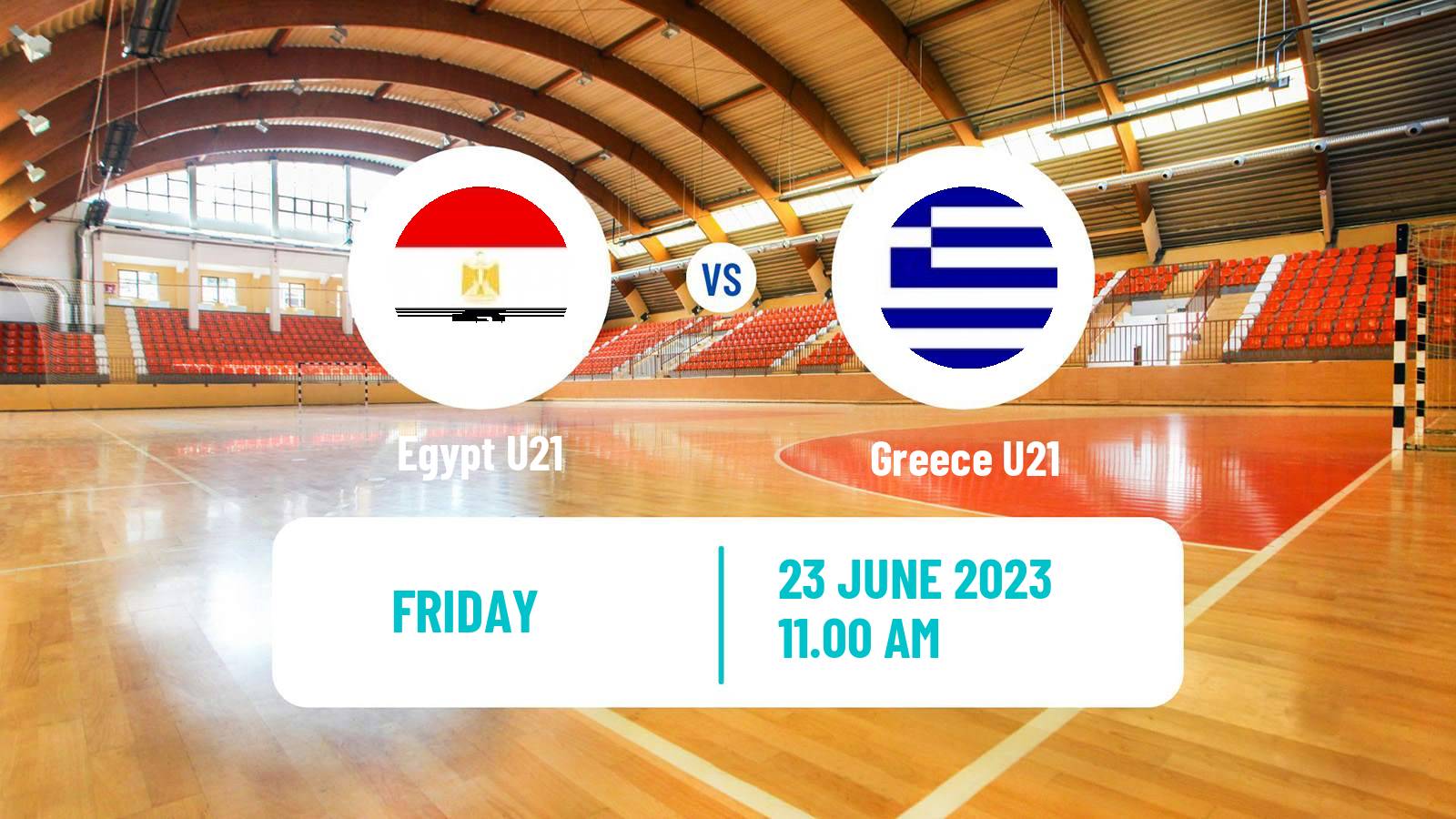 Handball World Championship U21 Handball Egypt U21 - Greece U21