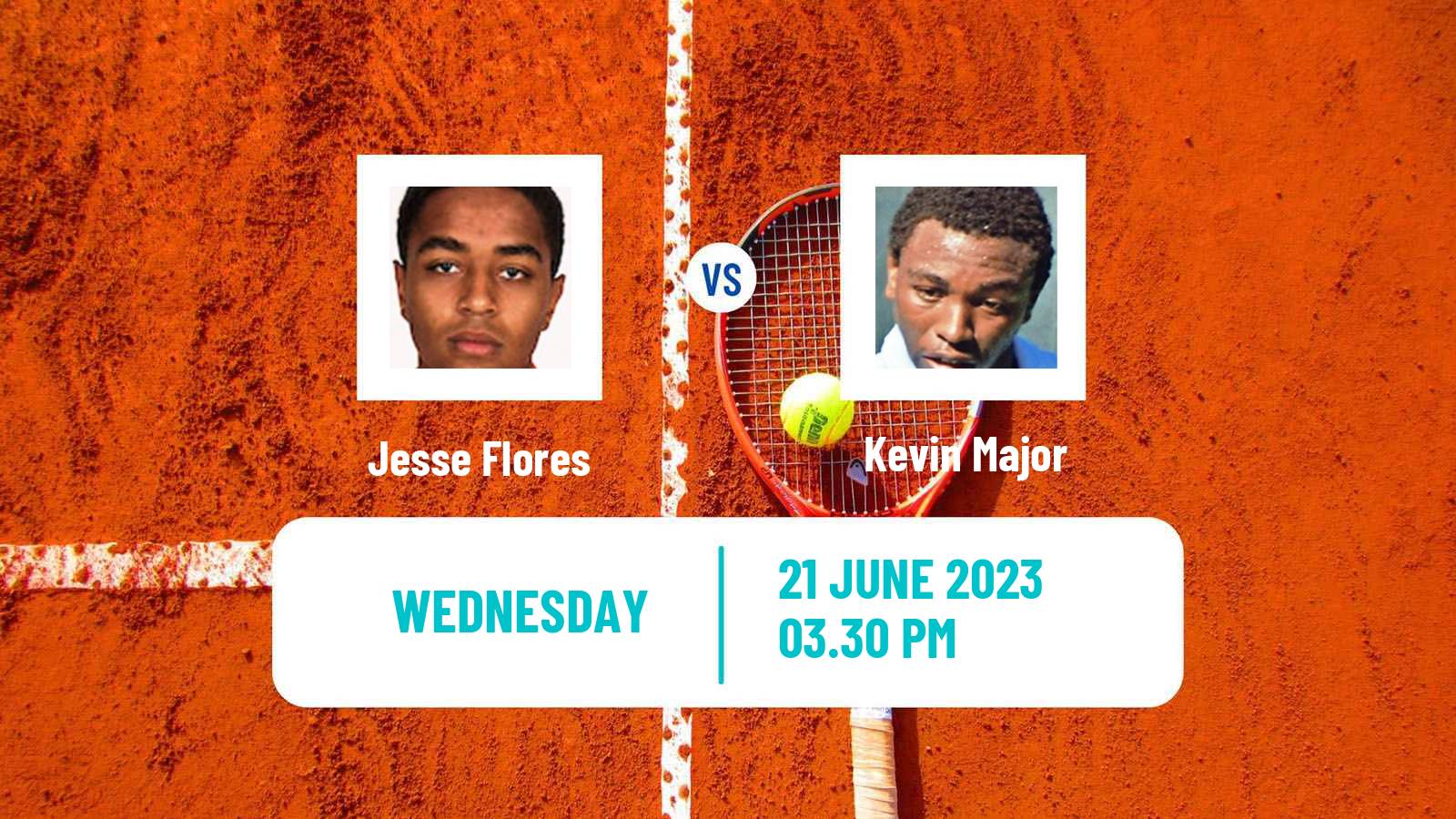 Tennis Davis Cup Group III Jesse Flores - Kevin Major