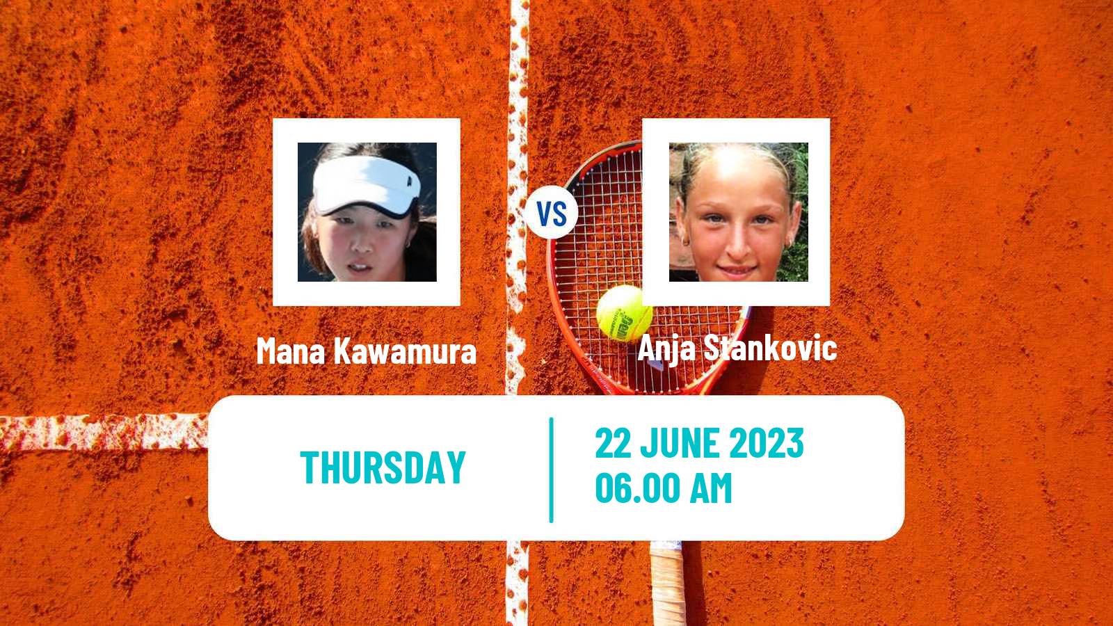Tennis ITF W15 Prokuplje Women Mana Kawamura - Anja Stankovic