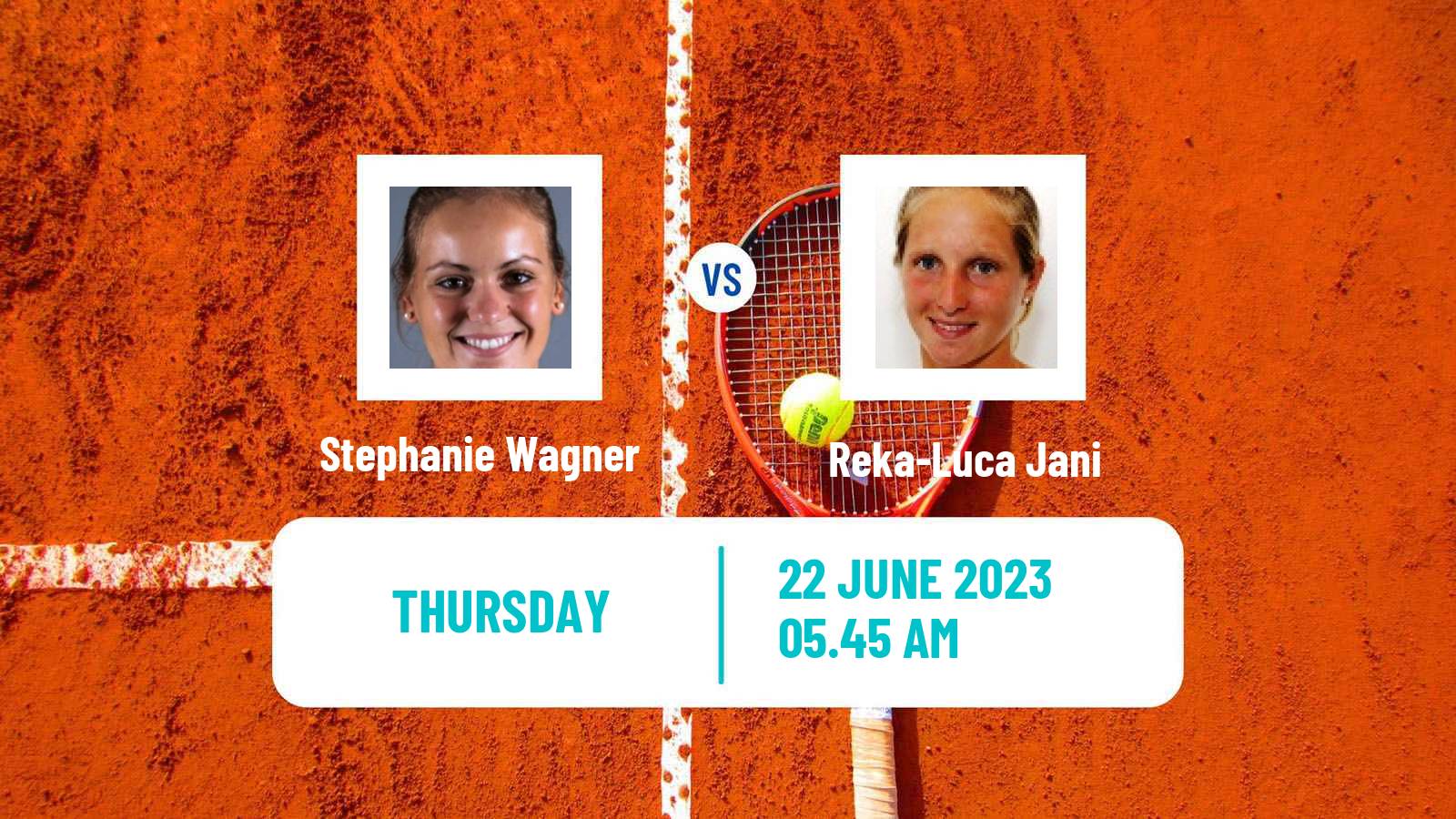 Tennis ITF W40 Ystad Women Stephanie Wagner - Reka-Luca Jani