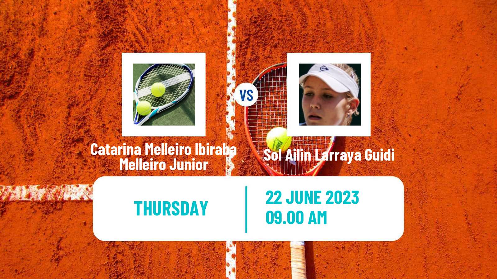 Tennis ITF W15 Buenos Aires Women Catarina Melleiro Ibiraba Melleiro Junior - Sol Ailin Larraya Guidi