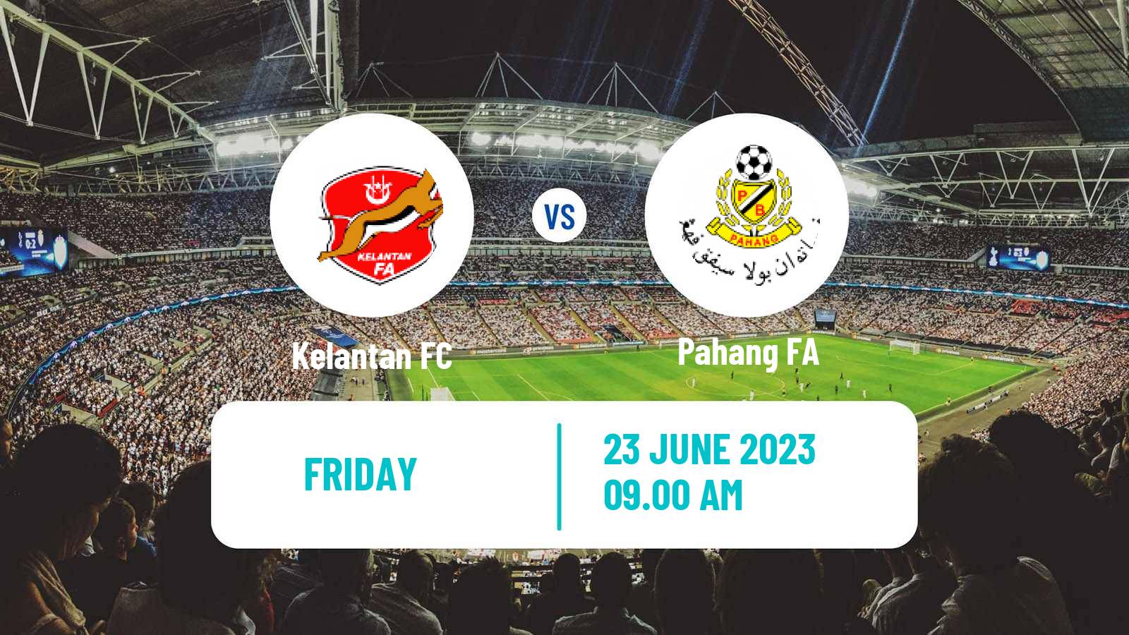 Soccer Malaysian Super League Kelantan - Pahang