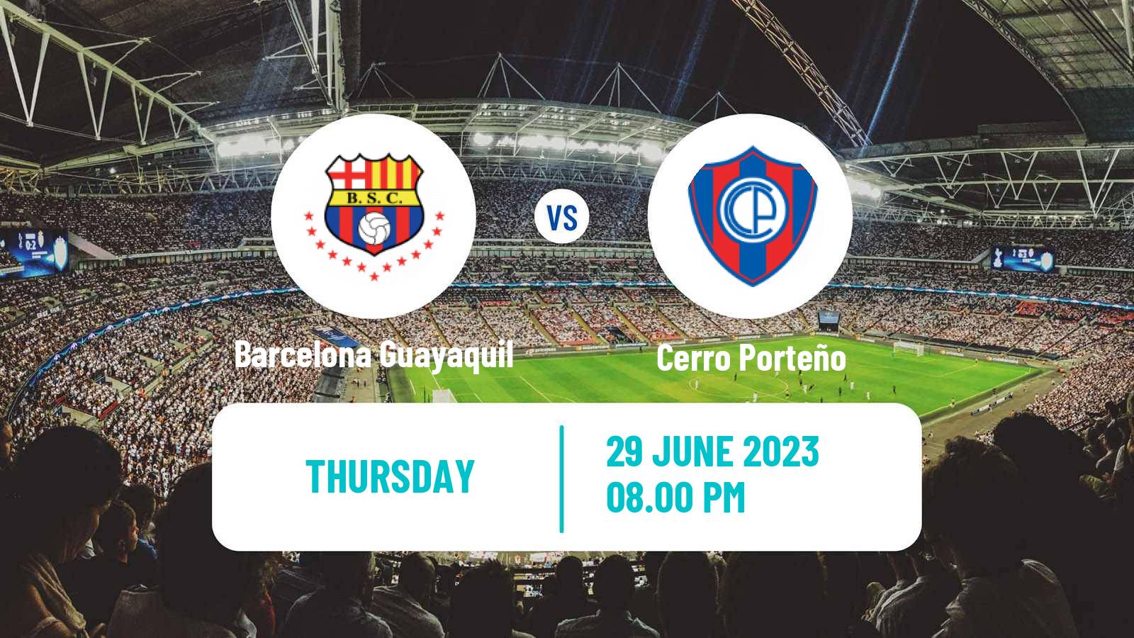 Soccer Copa Libertadores Barcelona Guayaquil - Cerro Porteño