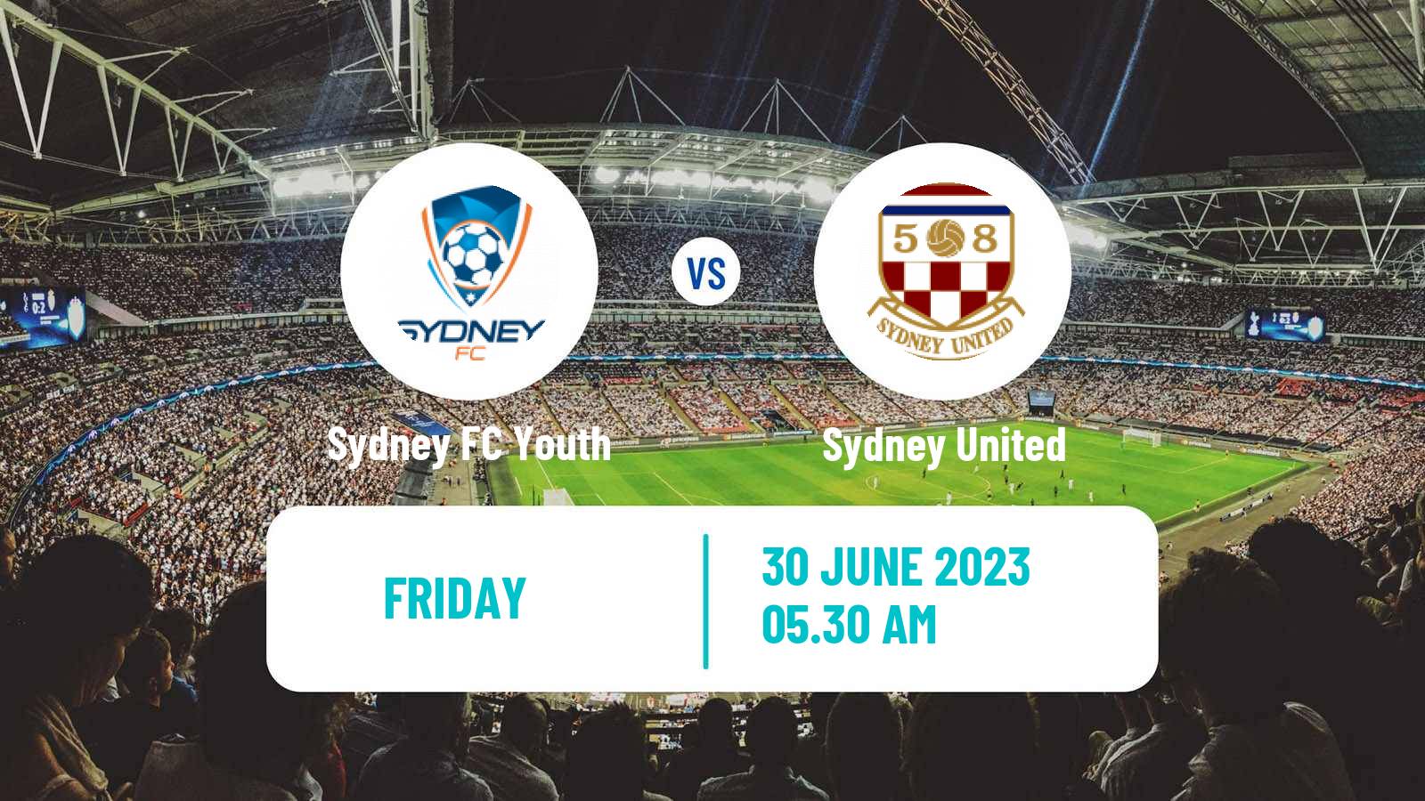 Soccer Australian NPL NSW Sydney FC Youth - Sydney United