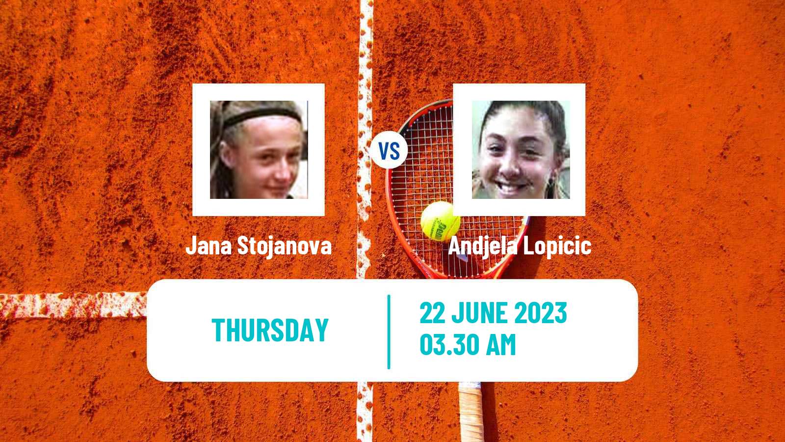 Tennis ITF W15 Prokuplje Women Jana Stojanova - Andjela Lopicic