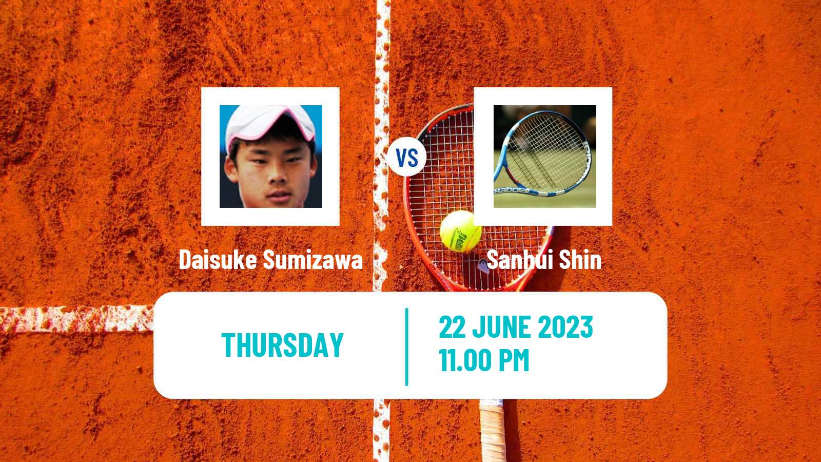 Tennis ITF M25 Anseong Men Daisuke Sumizawa - Sanhui Shin