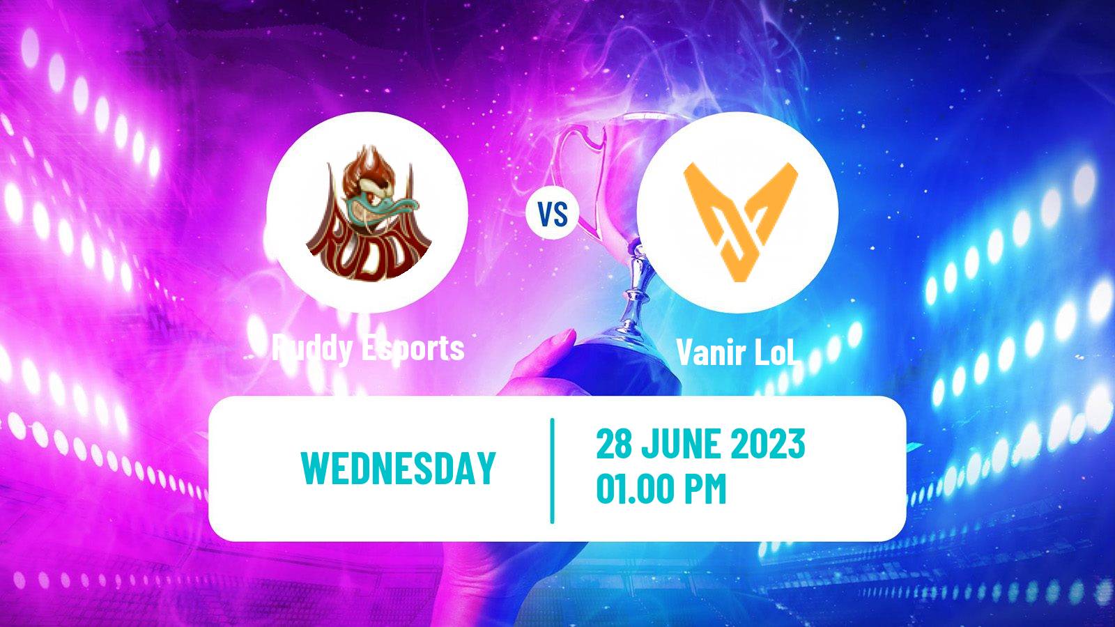 Esports League Of Legends Nlc Ruddy Esports - Vanir