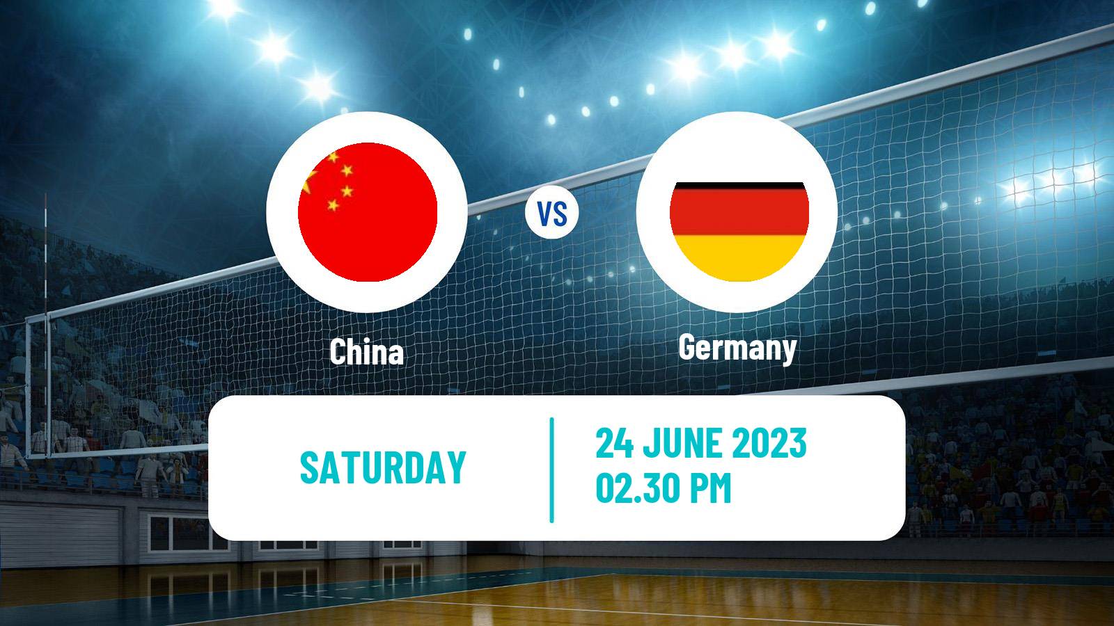 Volleyball Nations League Volleyball China - Germany