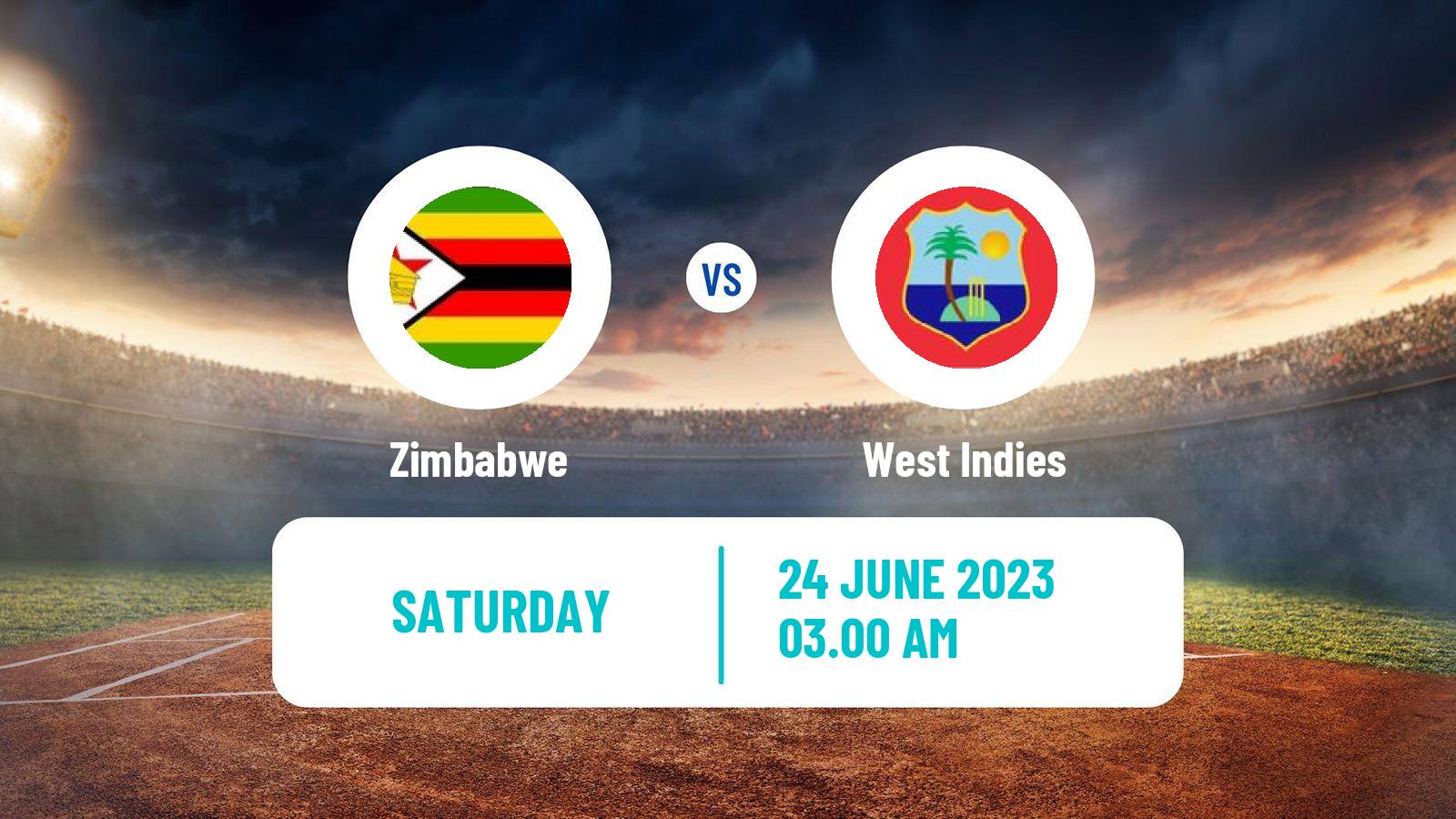 Cricket ICC World Cup Zimbabwe - West Indies
