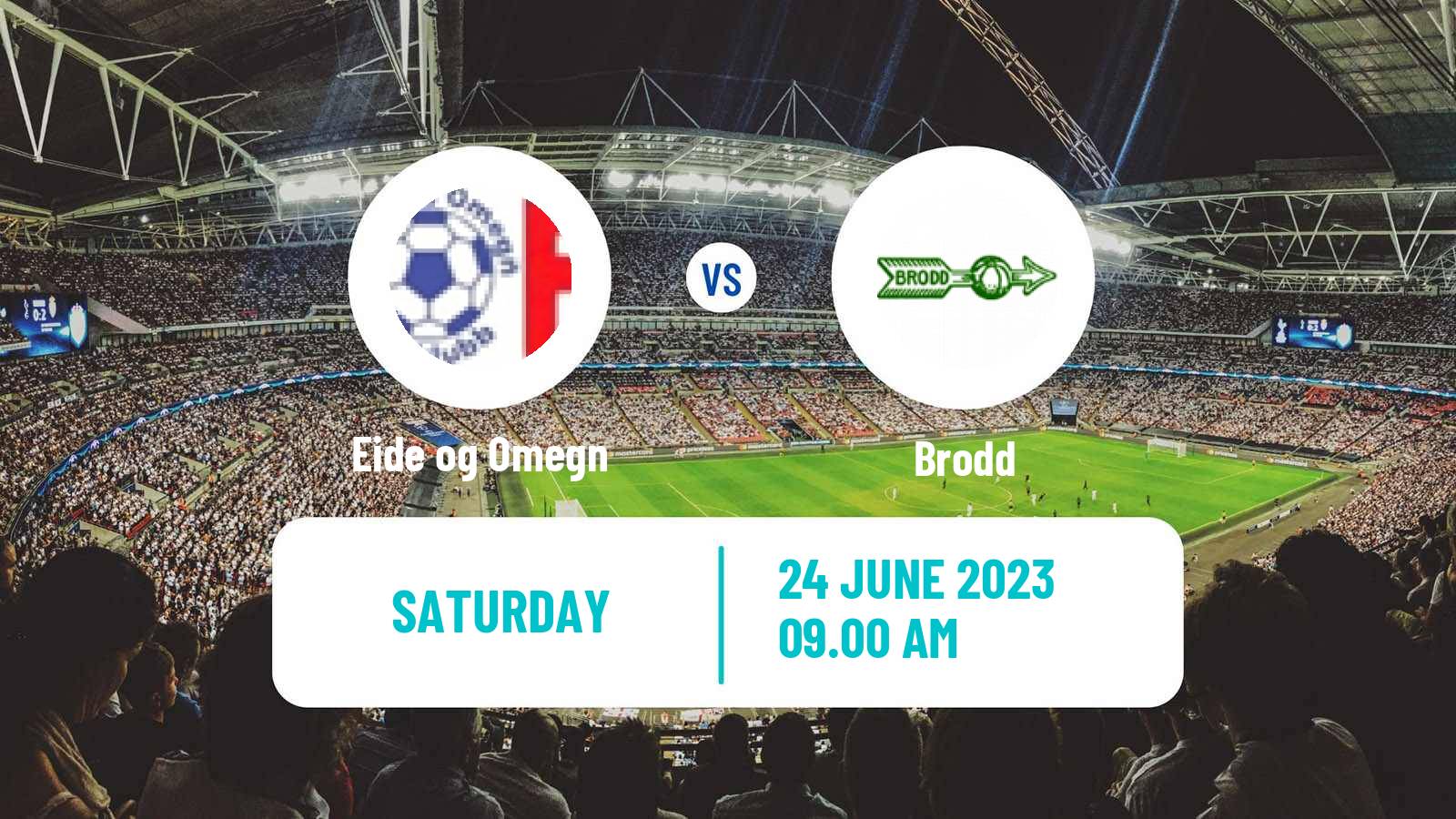 Soccer Norwegian Division 3 - Group 3 Eide og Omegn - Brodd