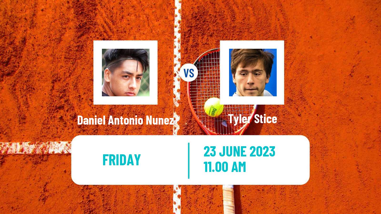 Tennis ITF M15 Santo Domingo Men Daniel Antonio Nunez - Tyler Stice