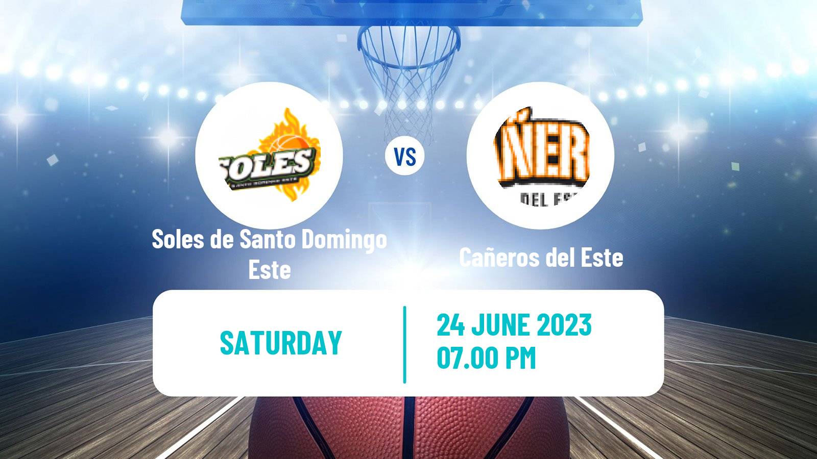 Basketball Dominican Republic LNB Basketball Soles de Santo Domingo Este - Cañeros del Este