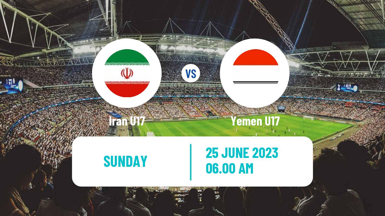 Soccer AFC Championship U17 Iran U17 - Yemen U17