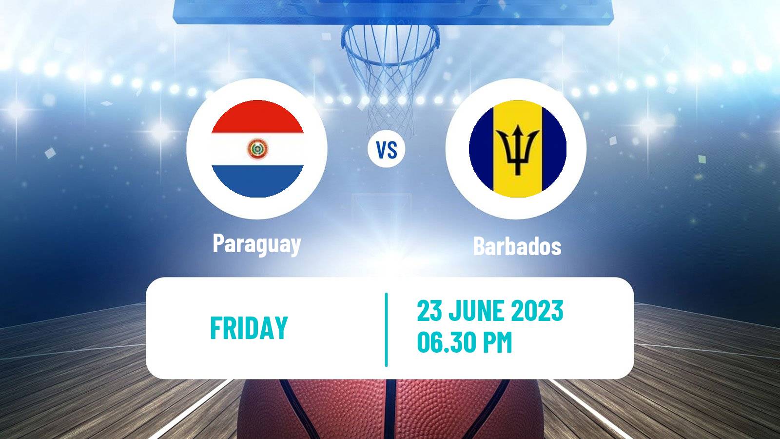Basketball AmeriCup Basketball Paraguay - Barbados