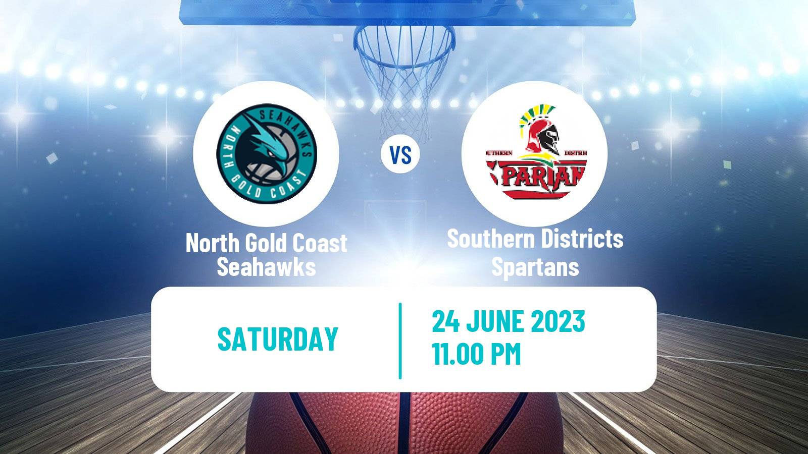 Basketball Australian NBL1 North Women North Gold Coast Seahawks - Southern Districts Spartans