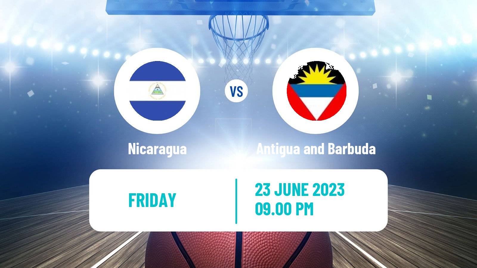 Basketball AmeriCup Basketball Nicaragua - Antigua and Barbuda