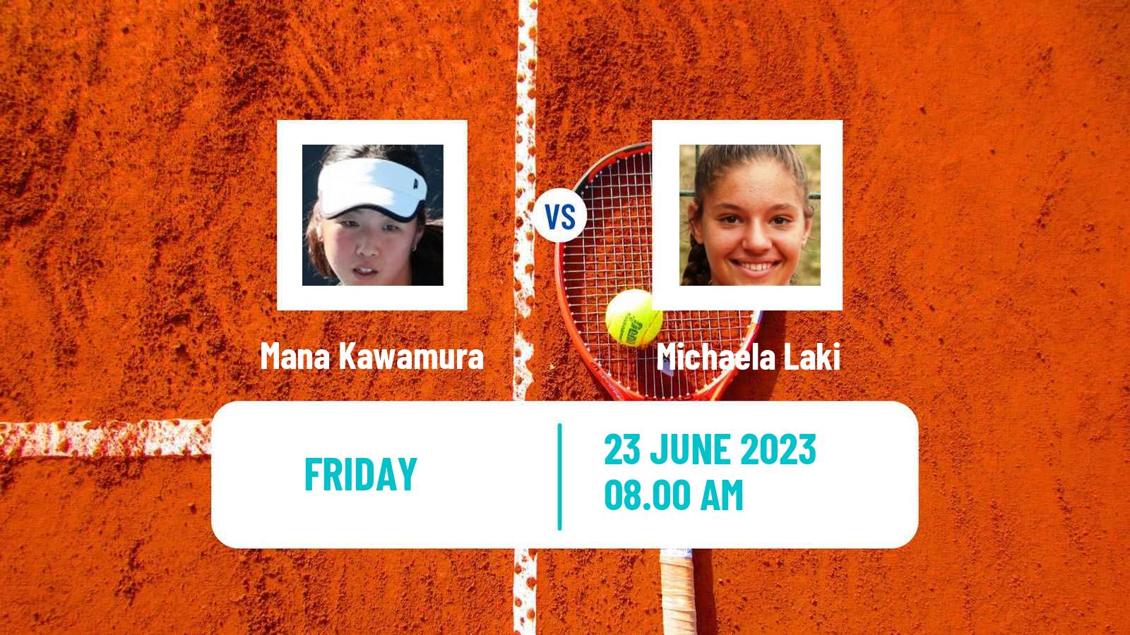 Tennis ITF W15 Prokuplje Women Mana Kawamura - Michaela Laki