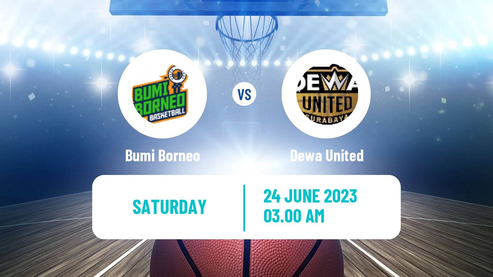 Basketball Indonesian IBL Bumi Borneo - Dewa United