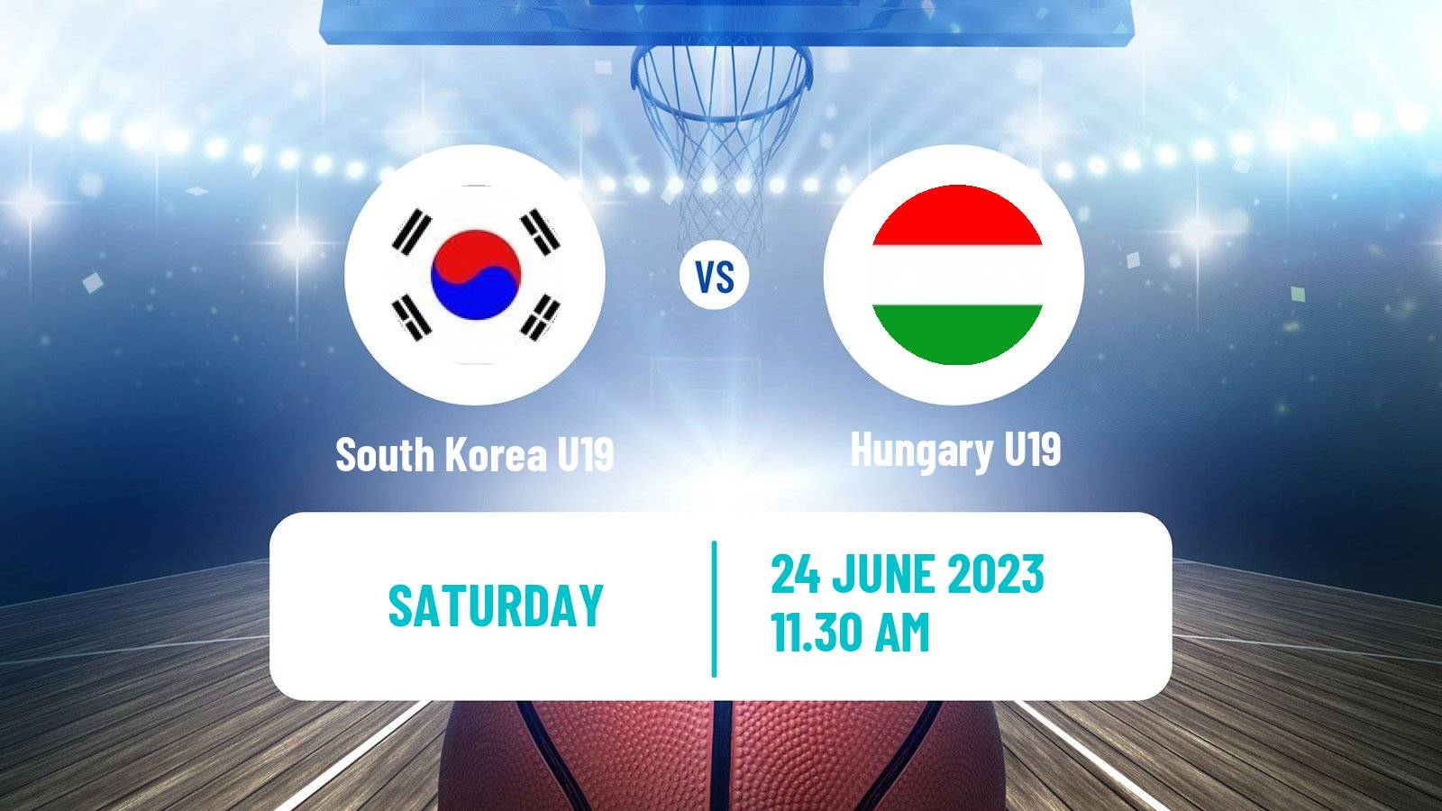 Basketball World Championship U19 Basketball South Korea U19 - Hungary U19