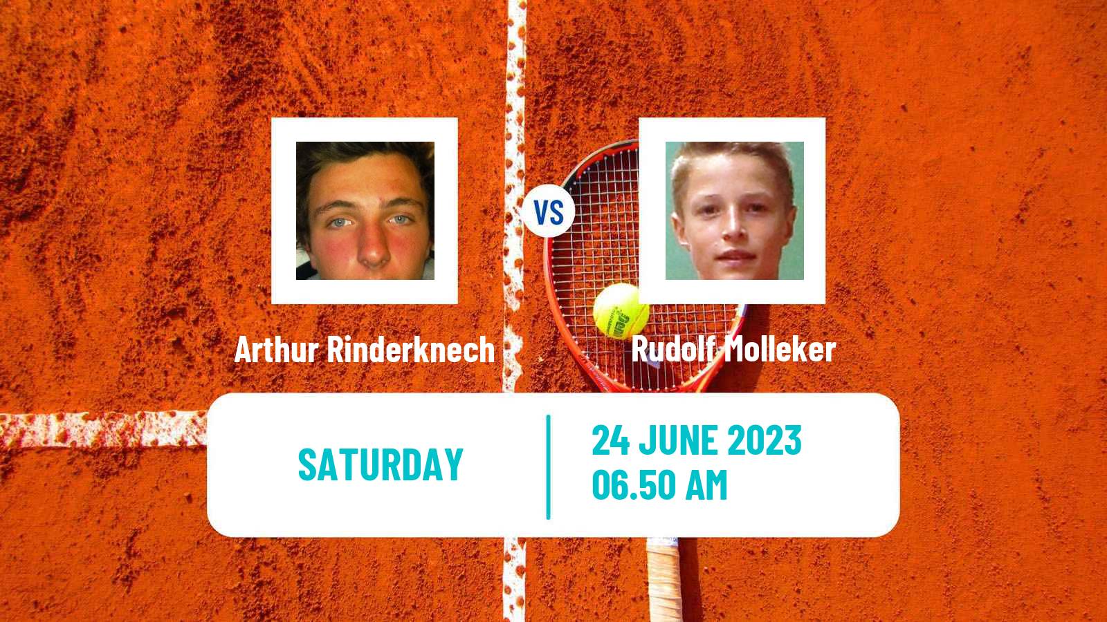 Tennis ATP Mallorca Arthur Rinderknech - Rudolf Molleker