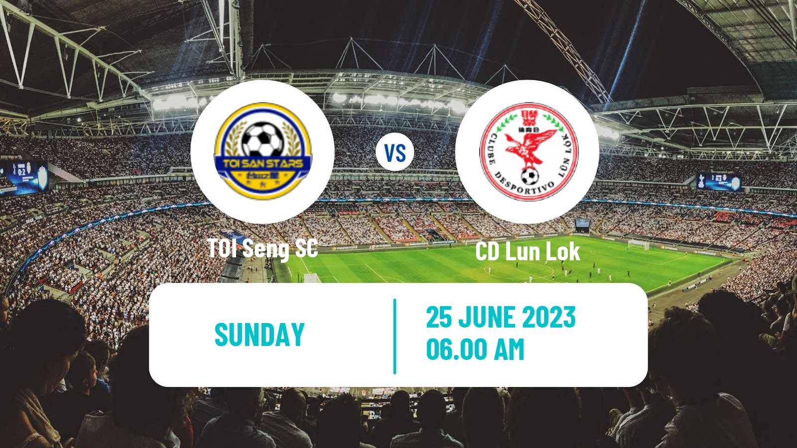 Soccer Macao Elite League TOI Seng - Lun Lok