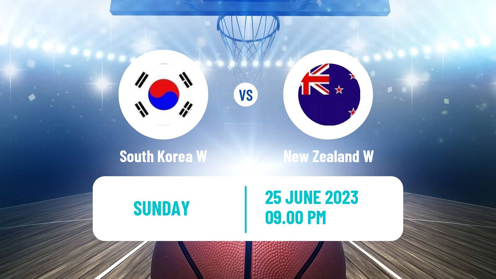 Basketball Asia Cup Basketball Women South Korea W - New Zealand W