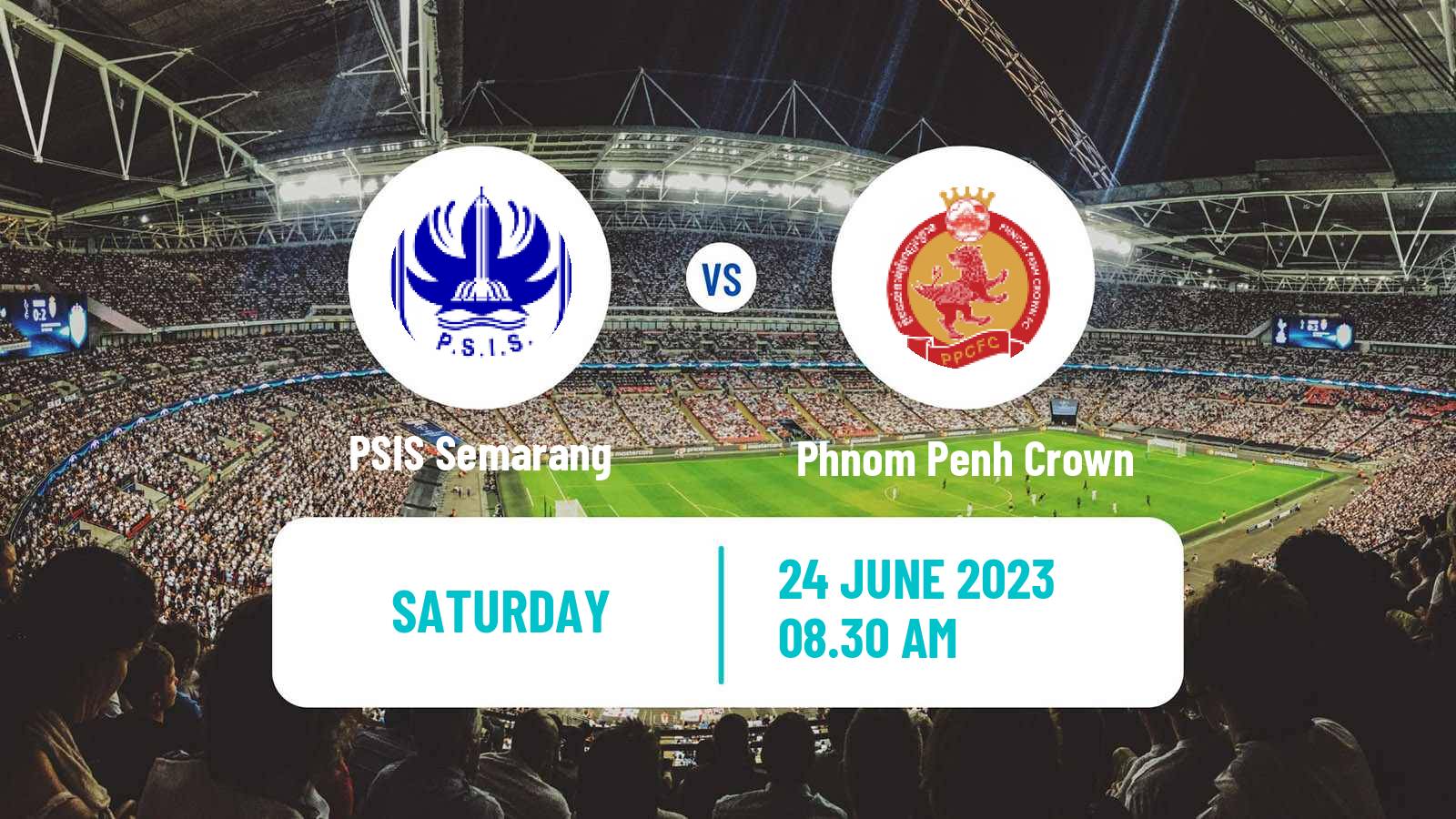 Soccer Club Friendly PSIS Semarang - Phnom Penh Crown