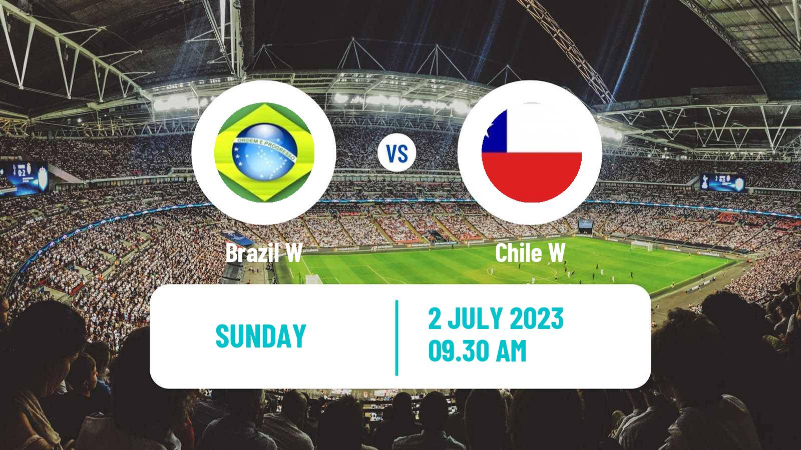 Soccer Friendly International Women Brazil W - Chile W