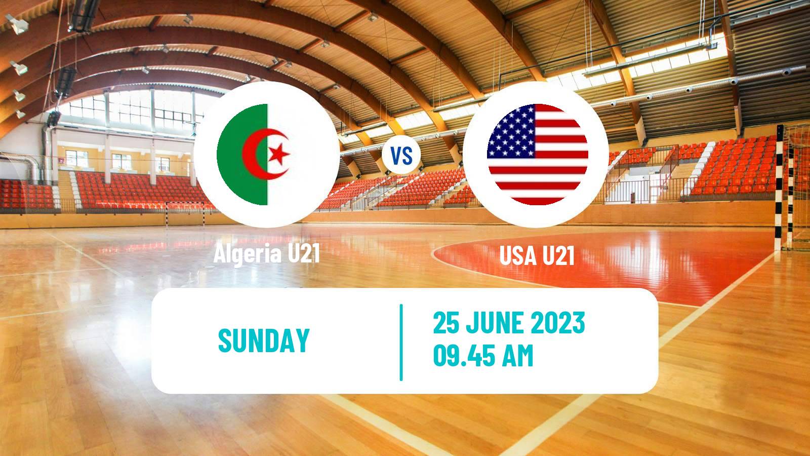 Handball World Championship U21 Handball Algeria U21 - USA U21