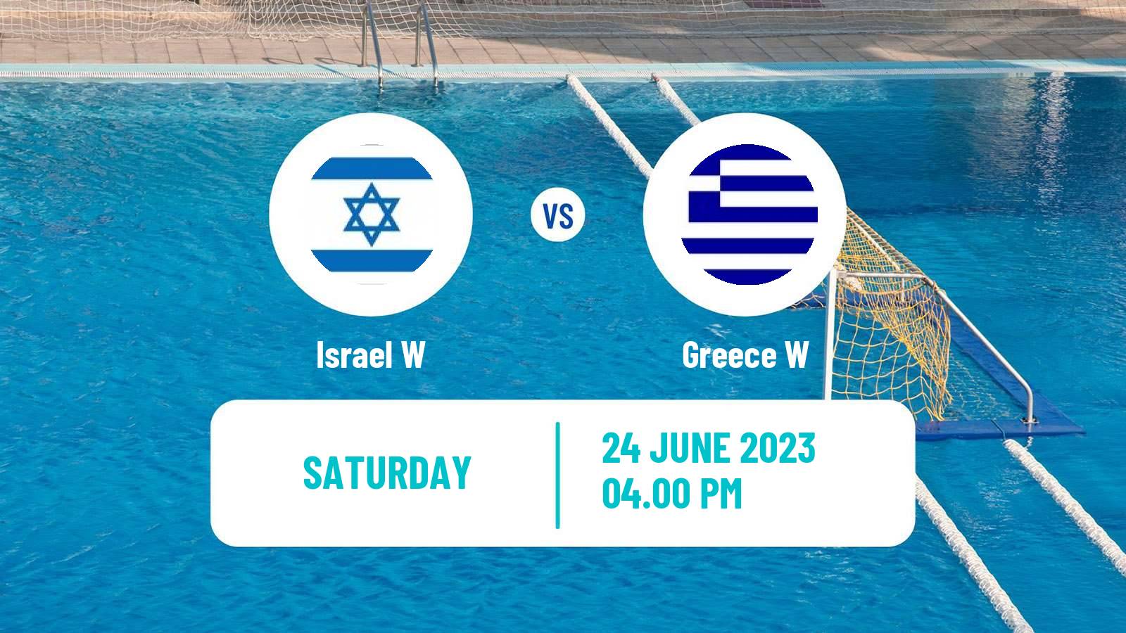 Water polo World Cup Water Polo Women Israel W - Greece W