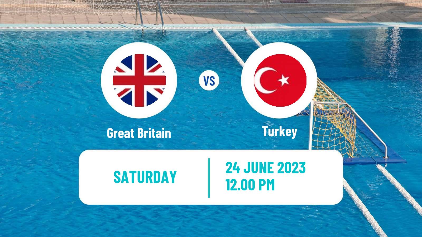 Water polo European Championship Water Polo Great Britain - Turkey