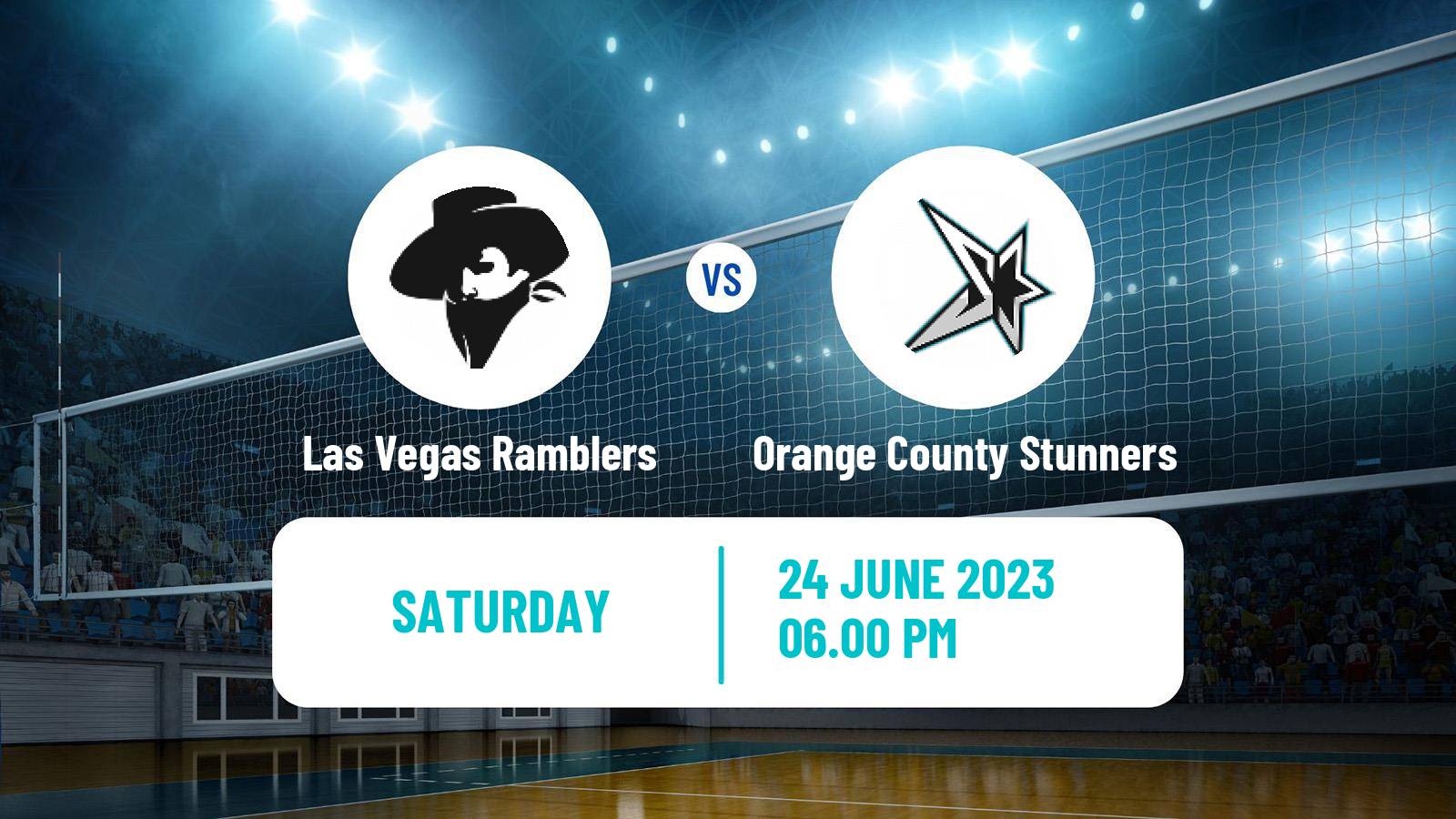 Volleyball NVA Las Vegas Ramblers - Orange County Stunners