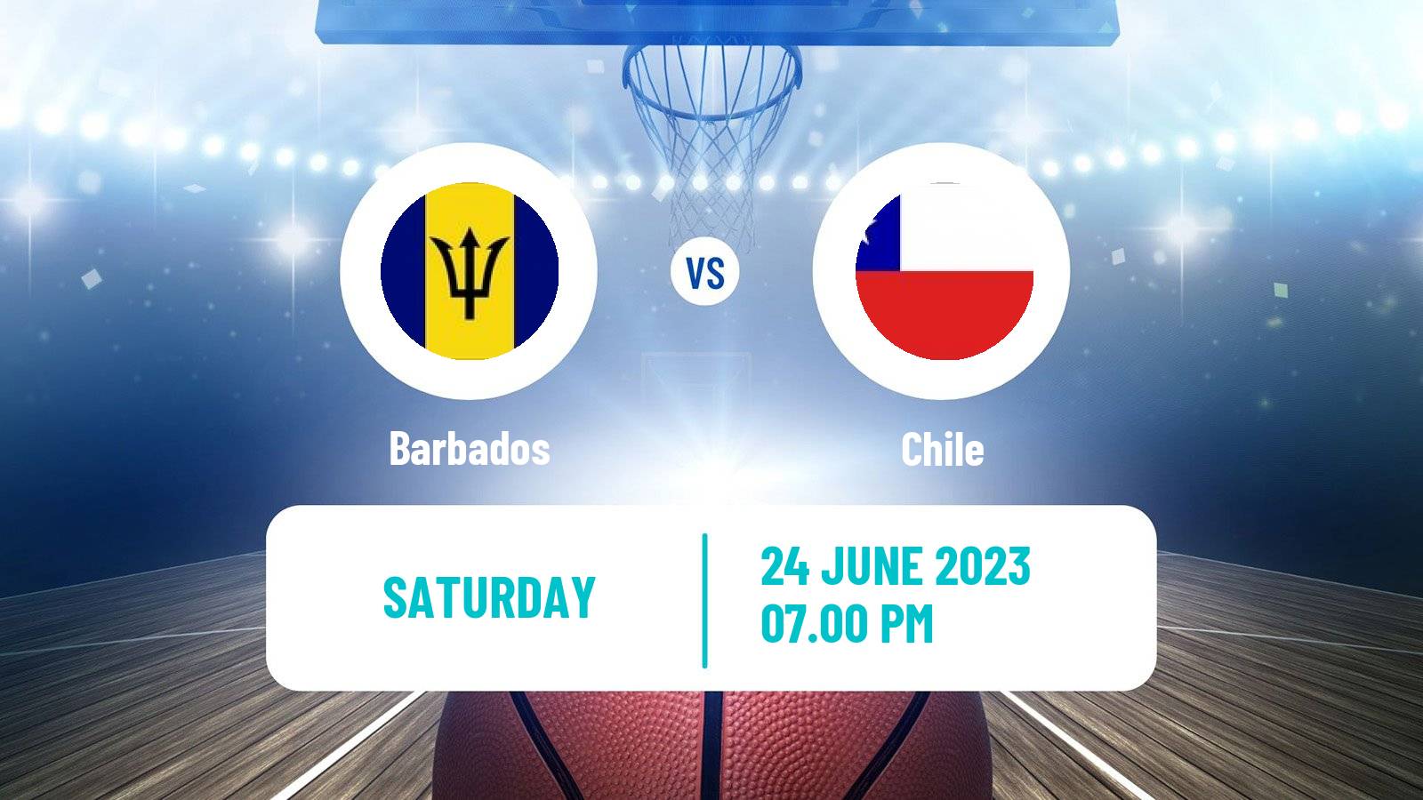 Basketball AmeriCup Basketball Barbados - Chile