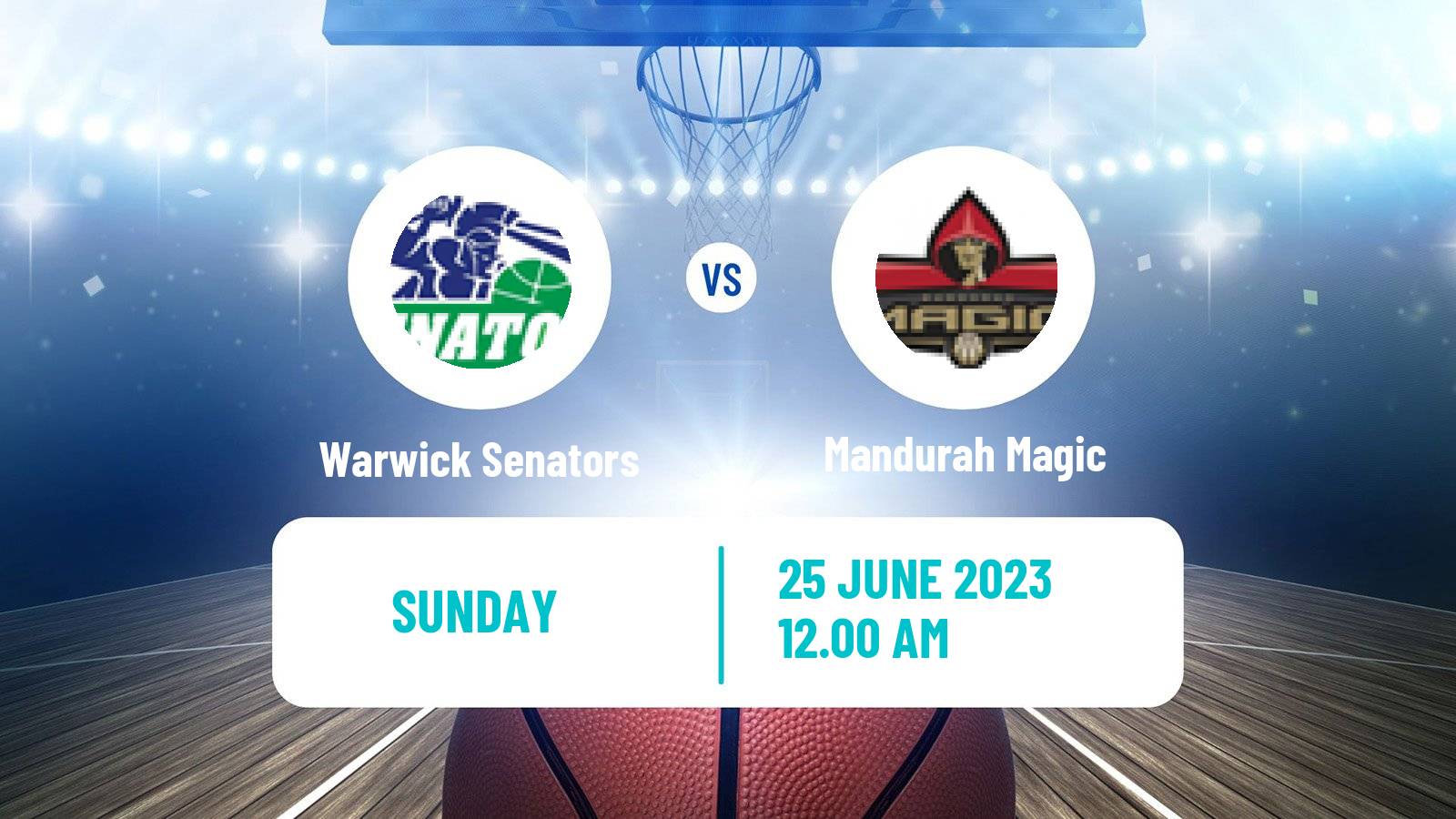 Basketball Australian NBL1 West Women Warwick Senators - Mandurah Magic