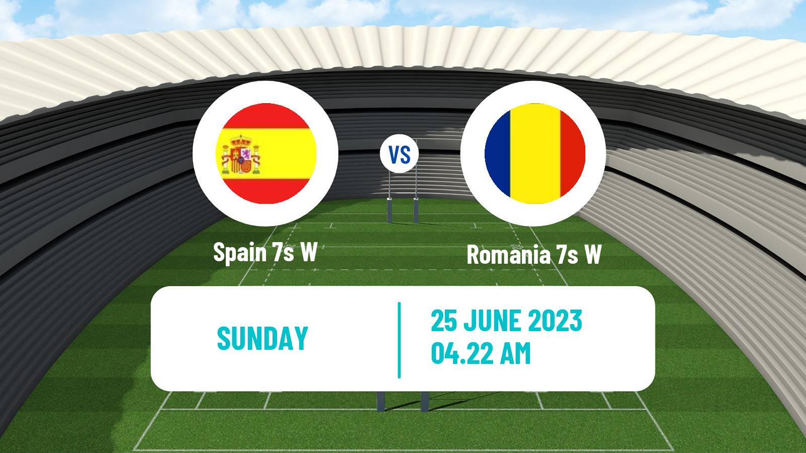 Rugby union European Games 7s Rugby Women Spain 7s W - Romania 7s W